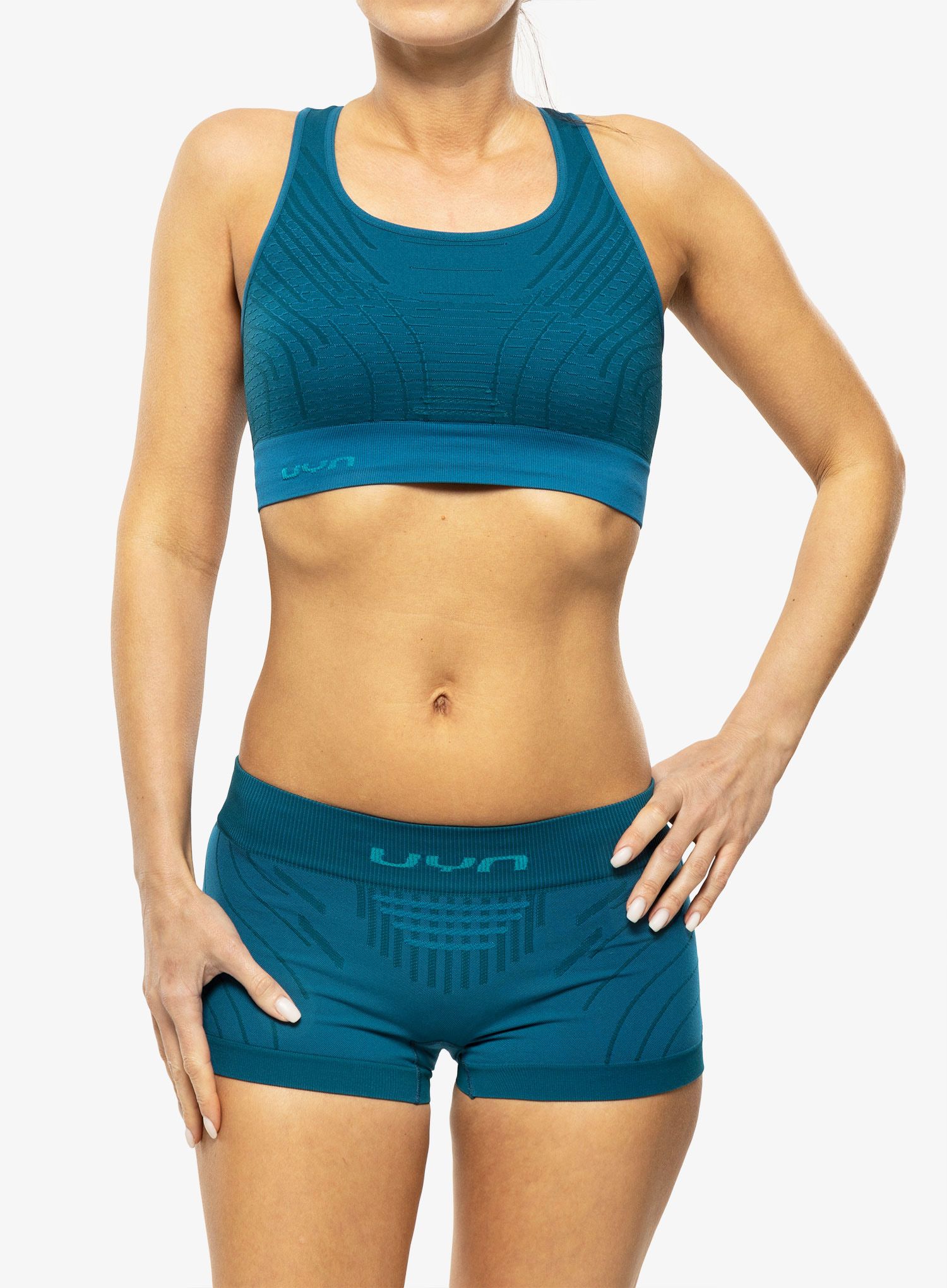 Športni nedrček UYN Motyon 2.0 UW Bra High Support - blue poseidon