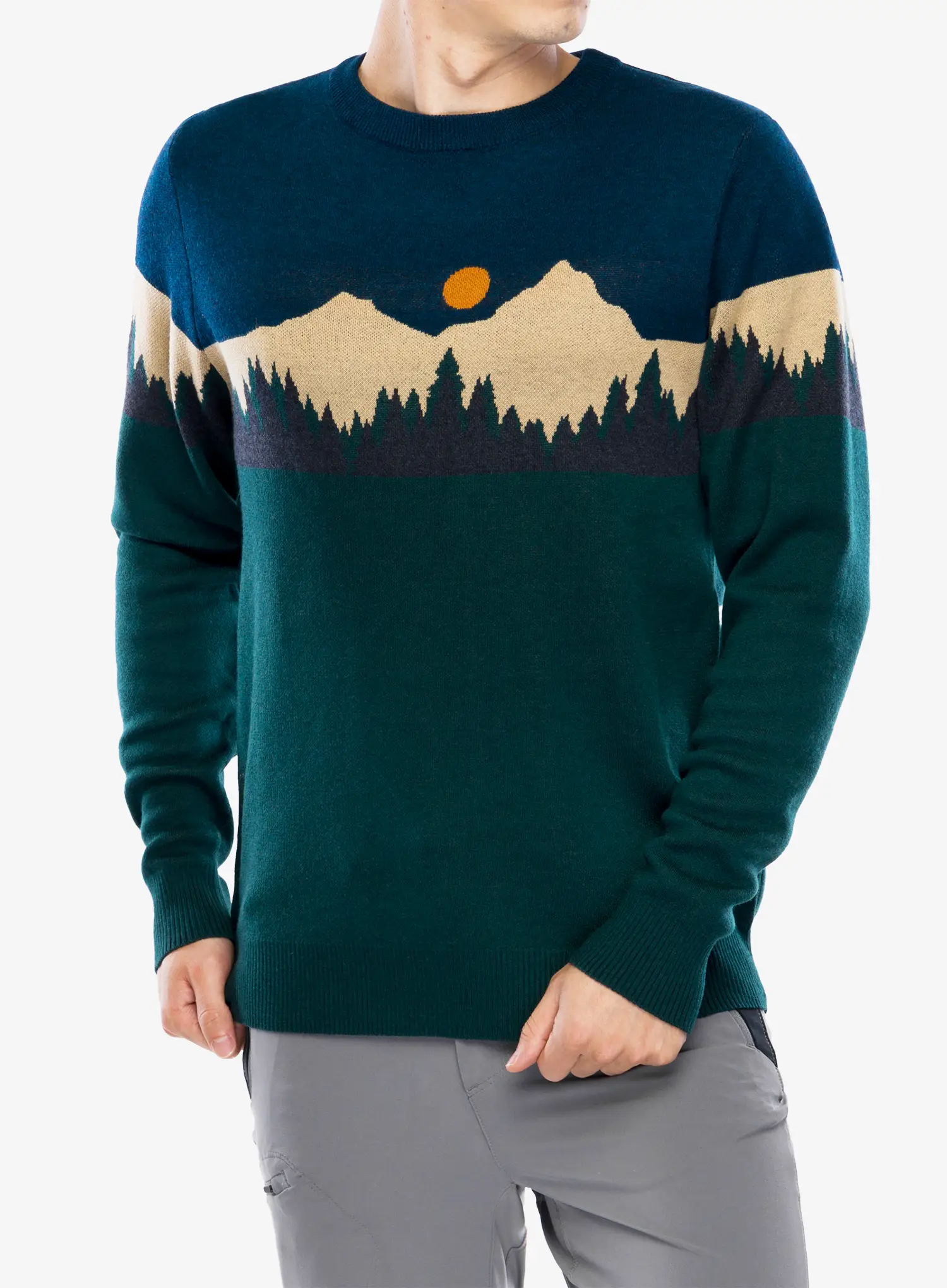 Pulover Kavu Highline - mountain stripe