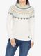 Ženski pulover Royal Robbins Westlands Fairisle Crew - sand dollar mariposa pt
