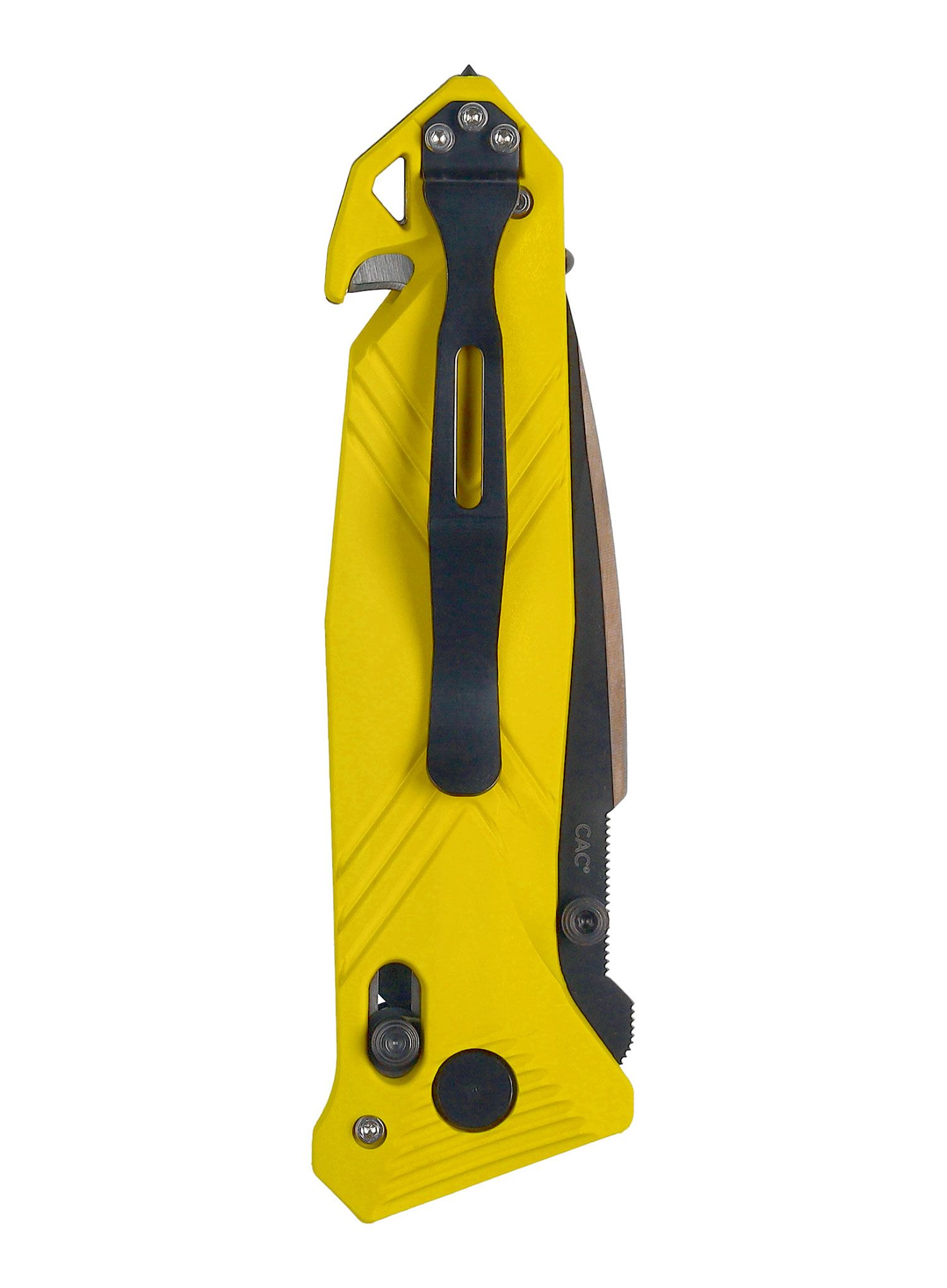 Zložljiv nož TB Outdoor CAC Serration - yellow