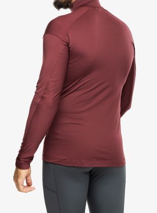 Moška jopica adidas TERREX Xperior Longsleeve - shadow red