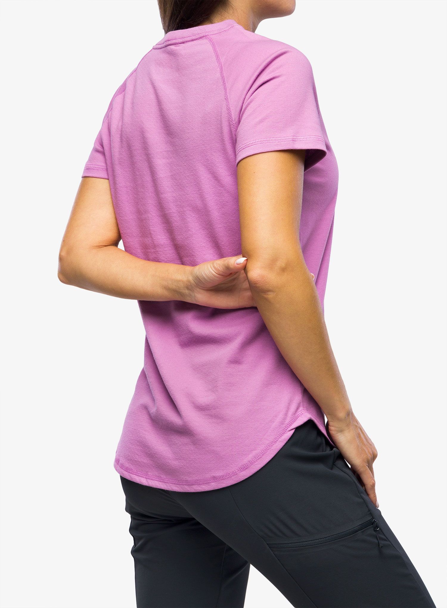 Ženska majica Carhartt Midweight S/S Pocket T-Shirt - thistle