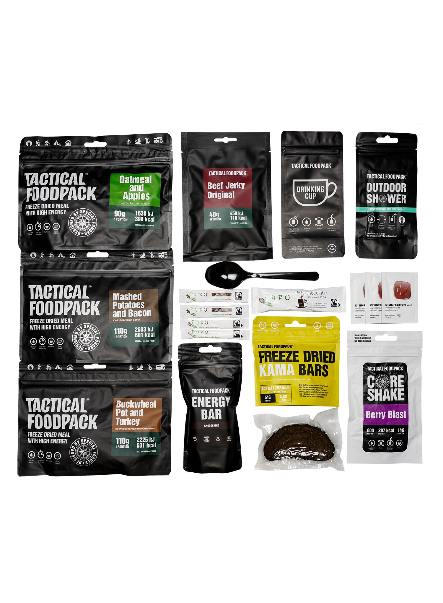 Komplet Tactical FoodPack Ration Golf