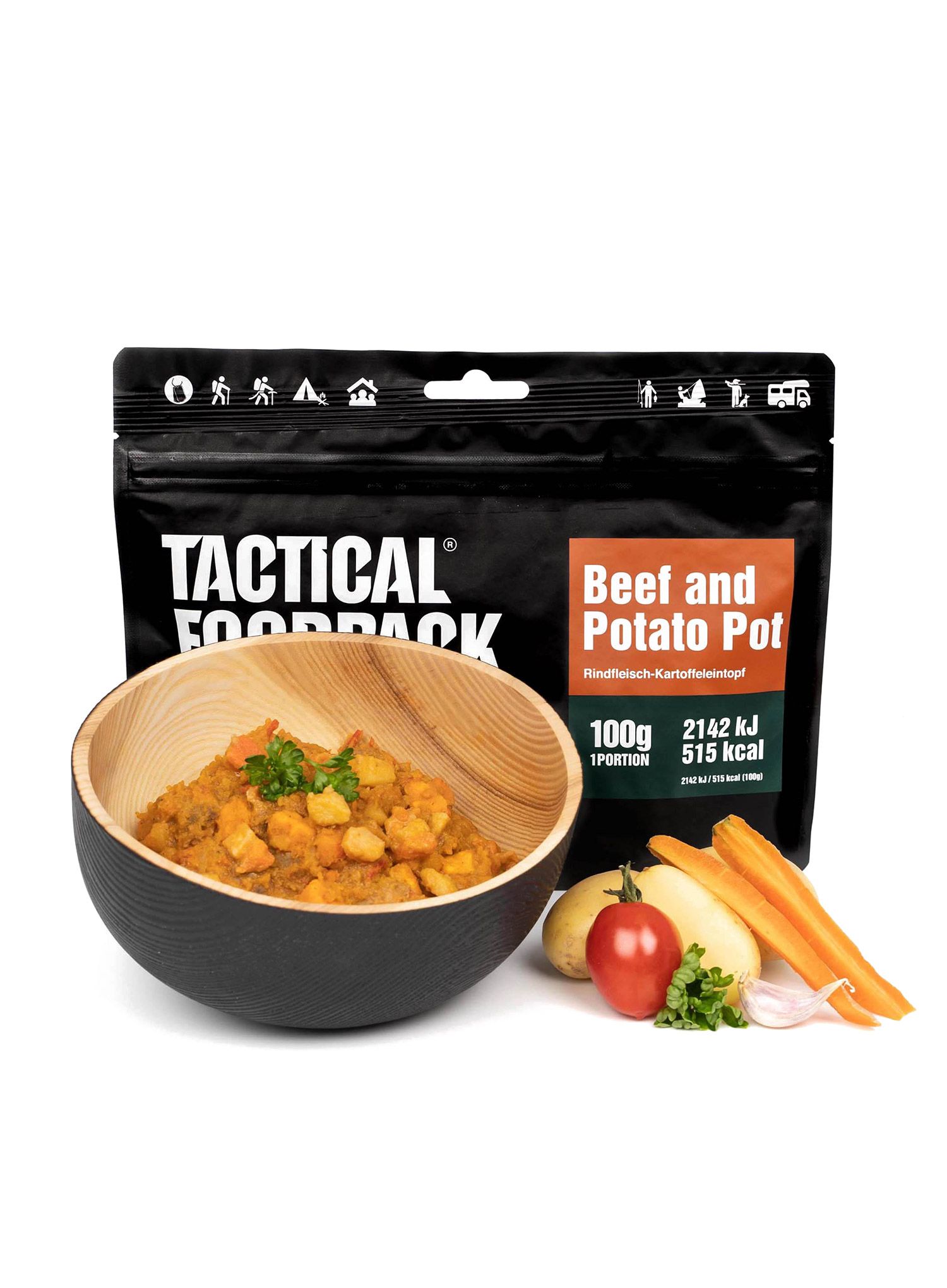 Liofilizat Tactical Foodpack Beef and Potato Pot 370 g