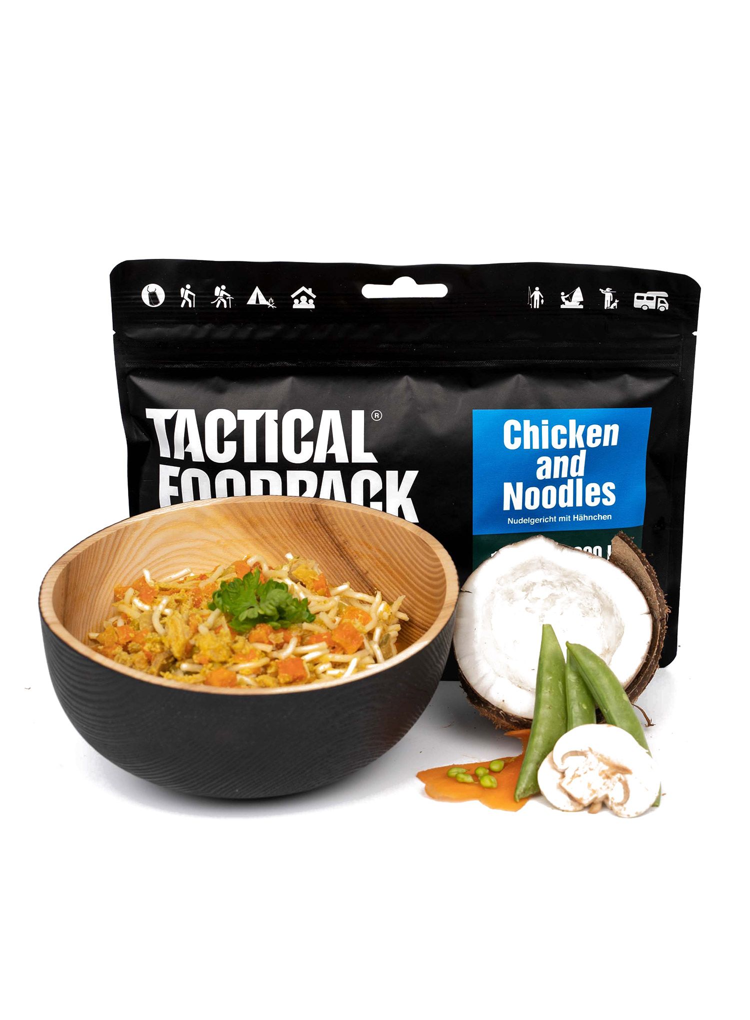 Liofilizat Tactical Foodpack Jed s piščancem in rezanci 425 g