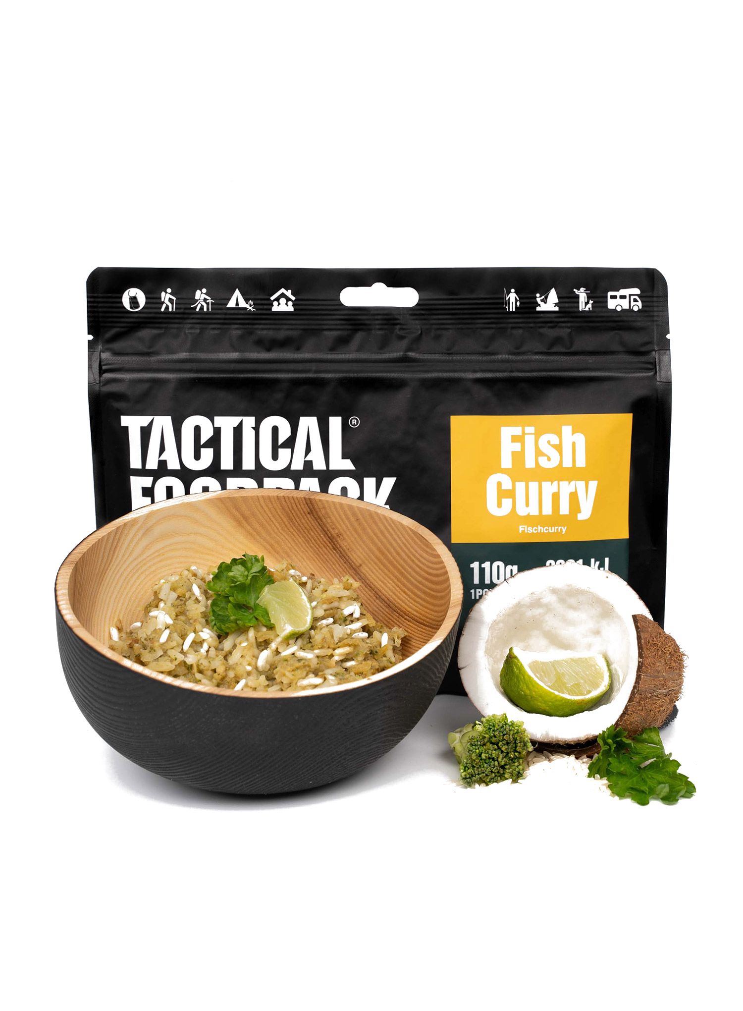 Liofilizat Tactical Foodpack Ribji curry 410 g