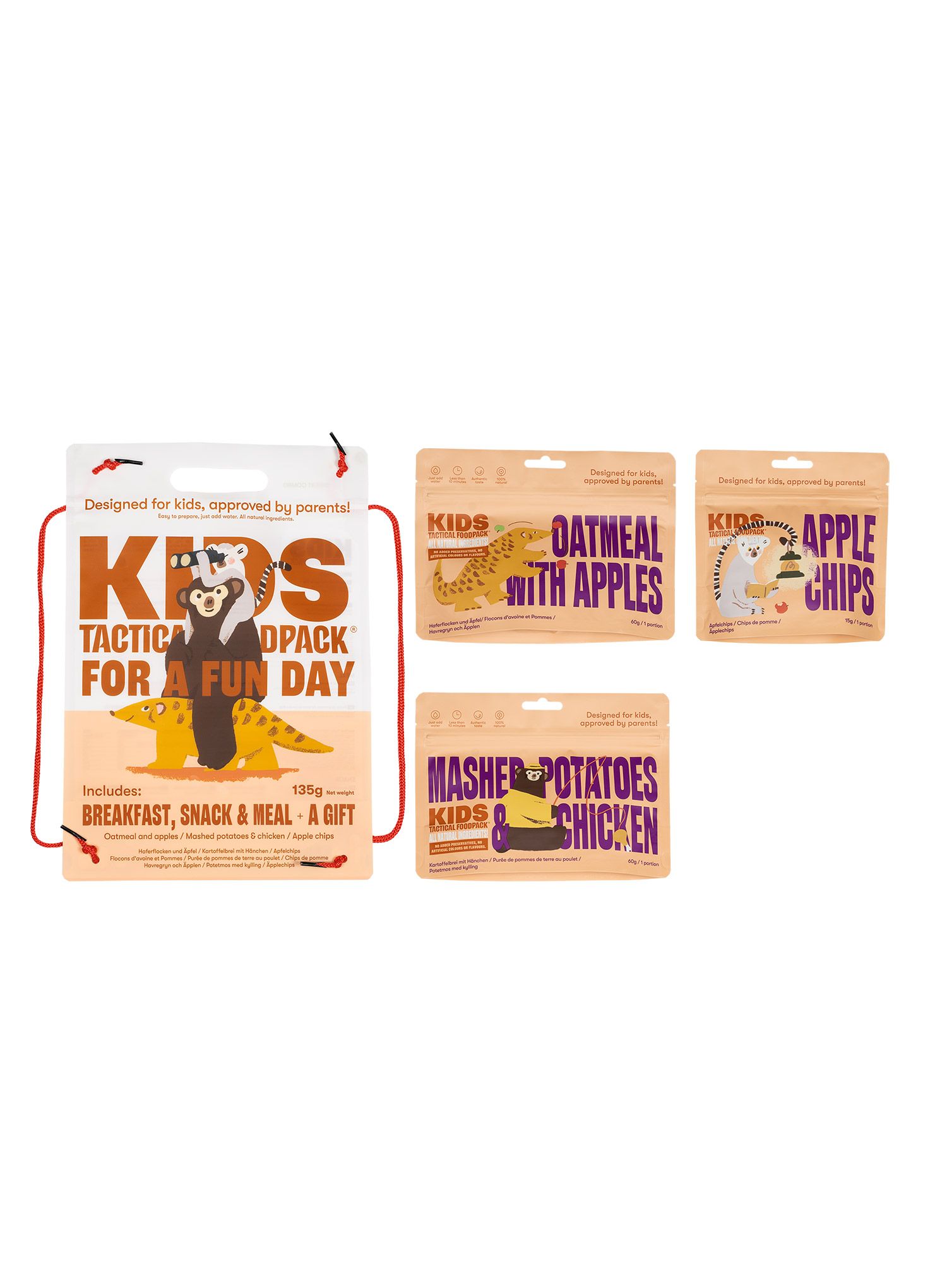 Komplet Tactical FoodPack KIDS Combo Desert