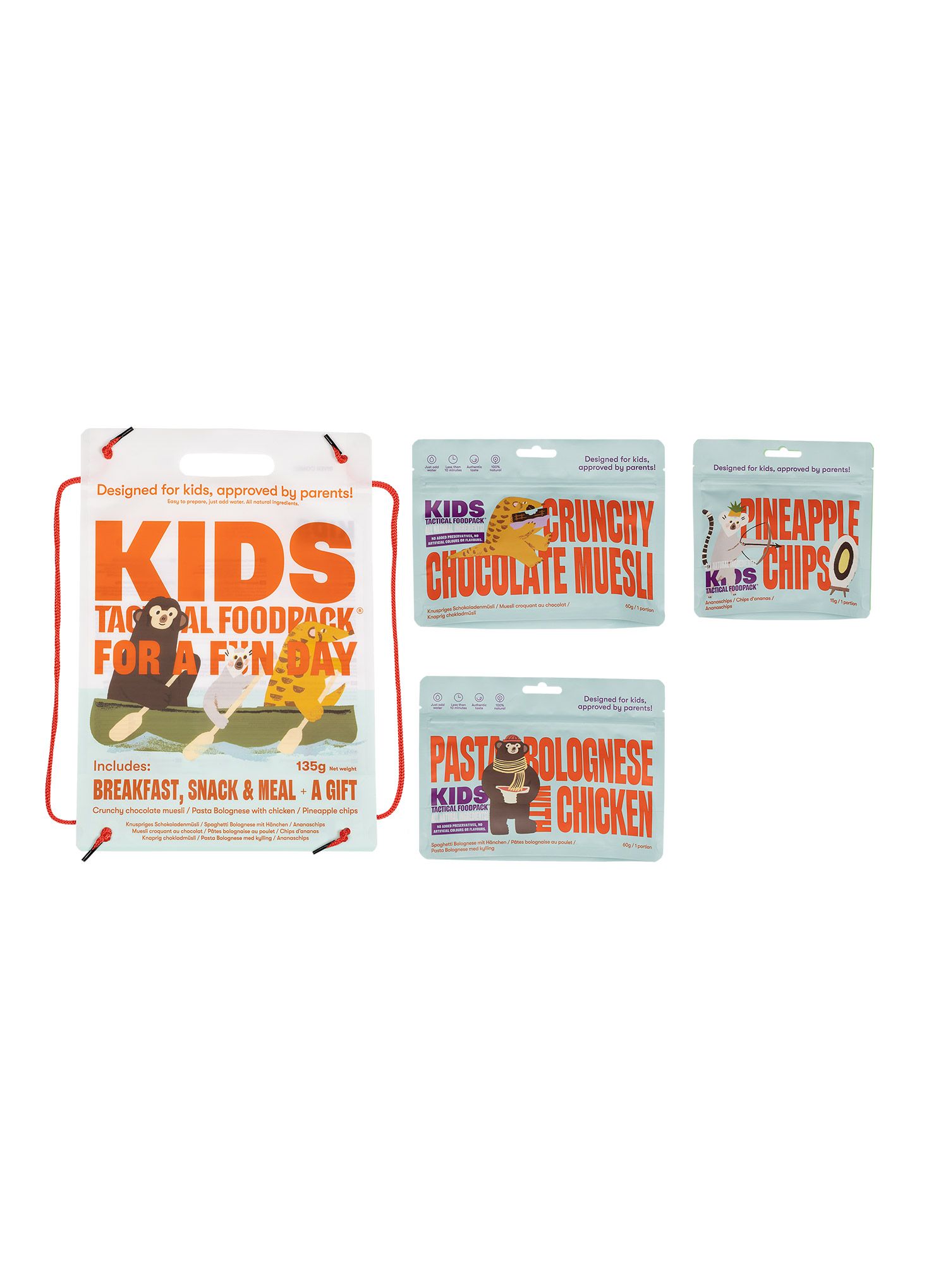 Komplet Tactical FoodPack KIDS Combo River