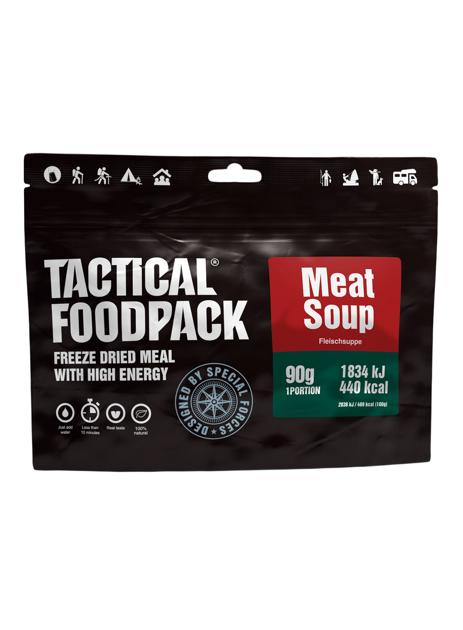 Liofilizat Tactical Foodpack Mesna juha 490 g
