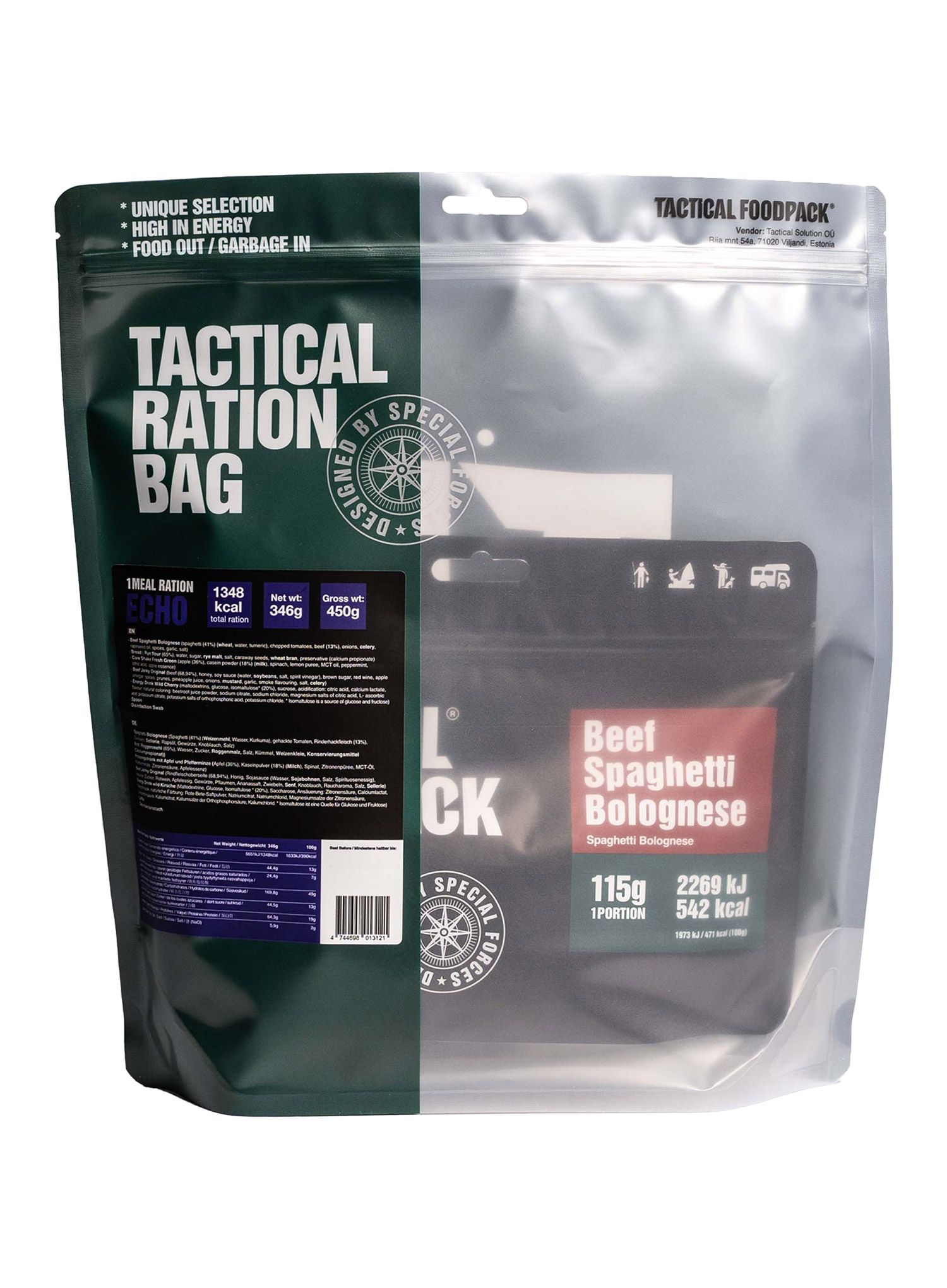 Komplet Tactical FoodPack Ration Echo