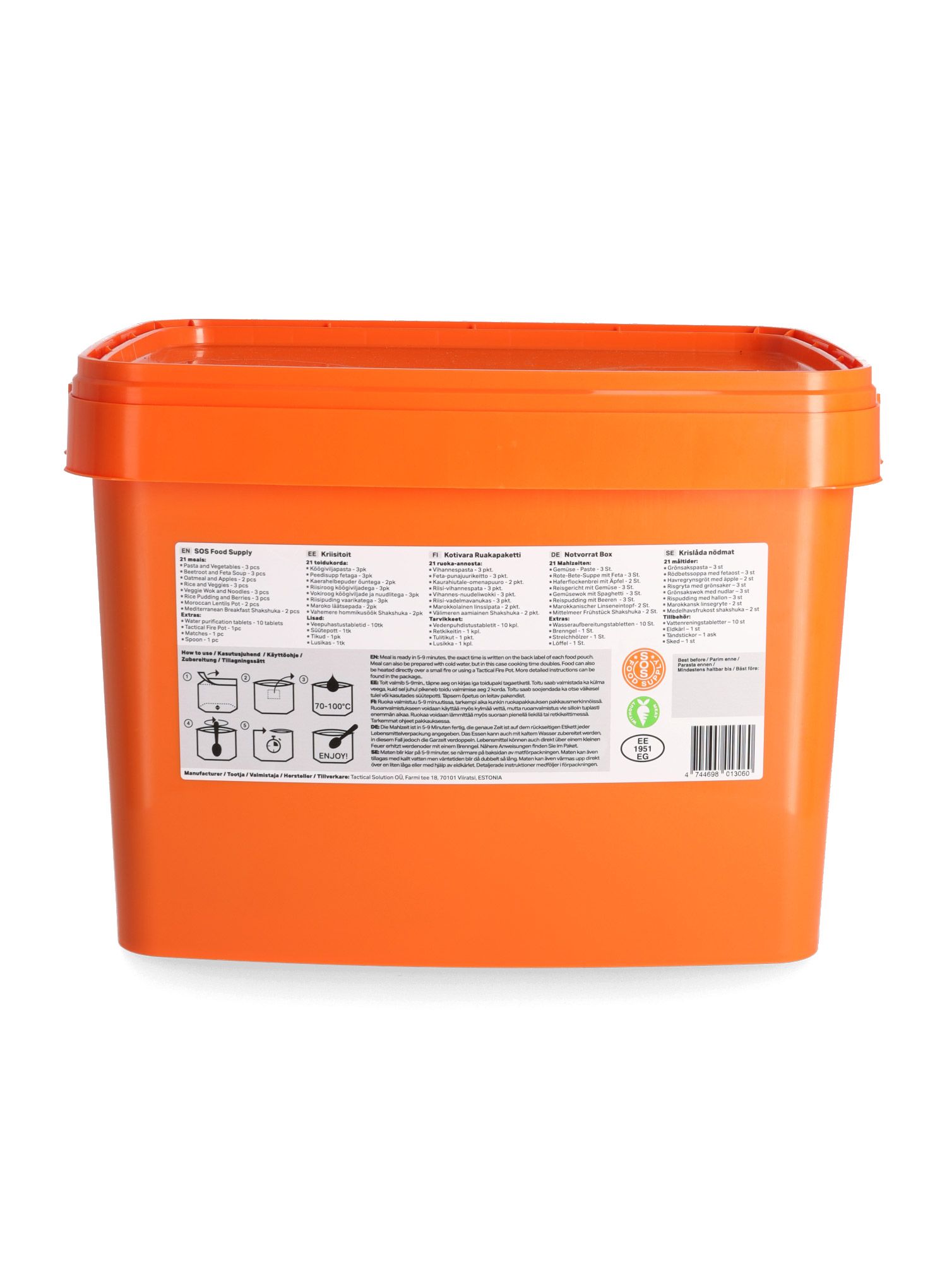 Komplet Tactical FoodPack SOS without Meat