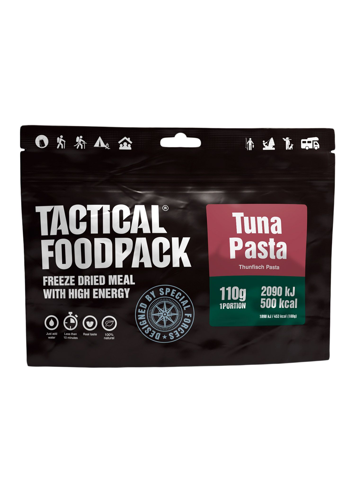 Liofilizat Tactical Foodpack Testenine s tuno 450 g