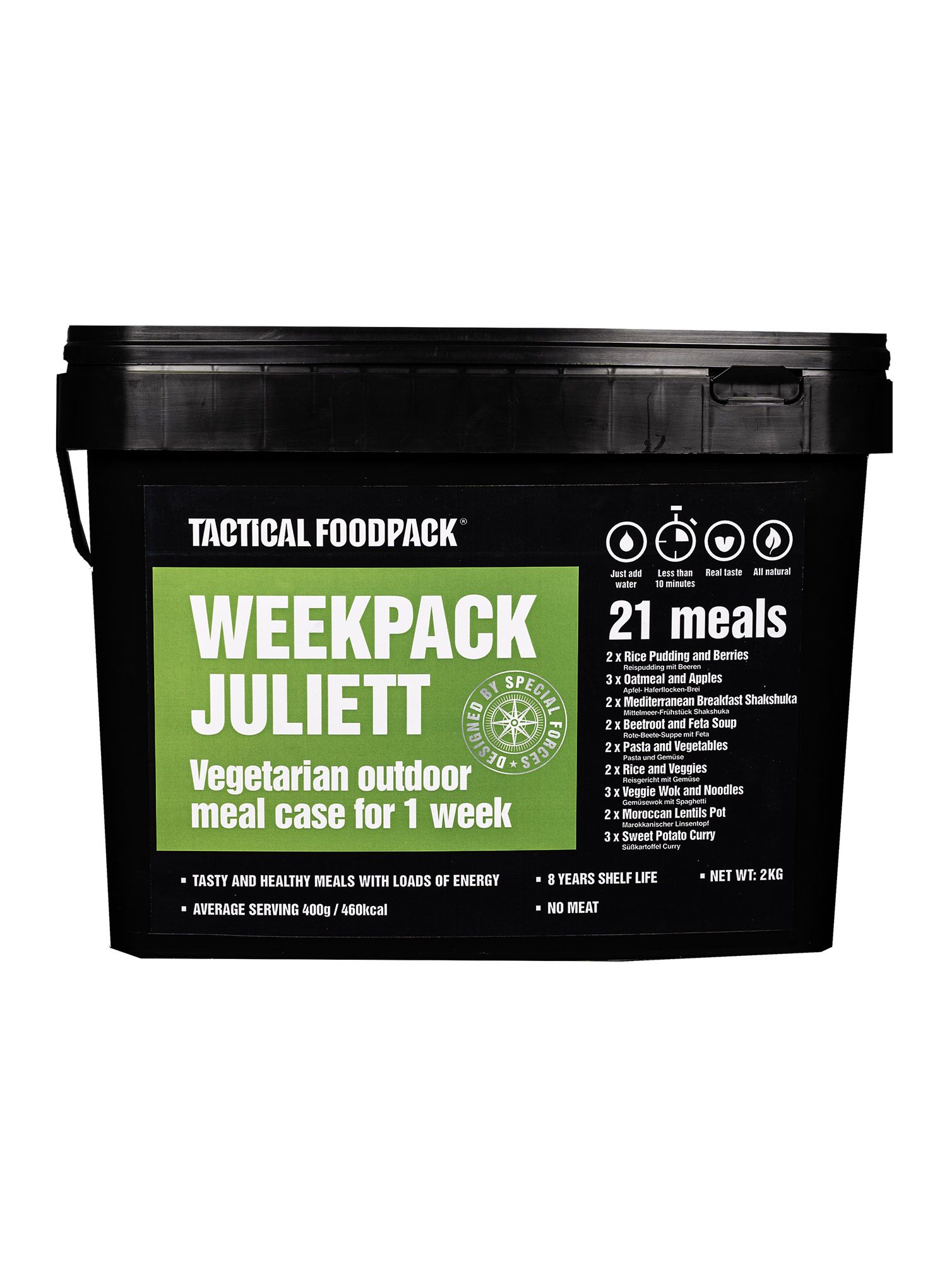 Komplet Tactical FoodPack WeekPack Juliett