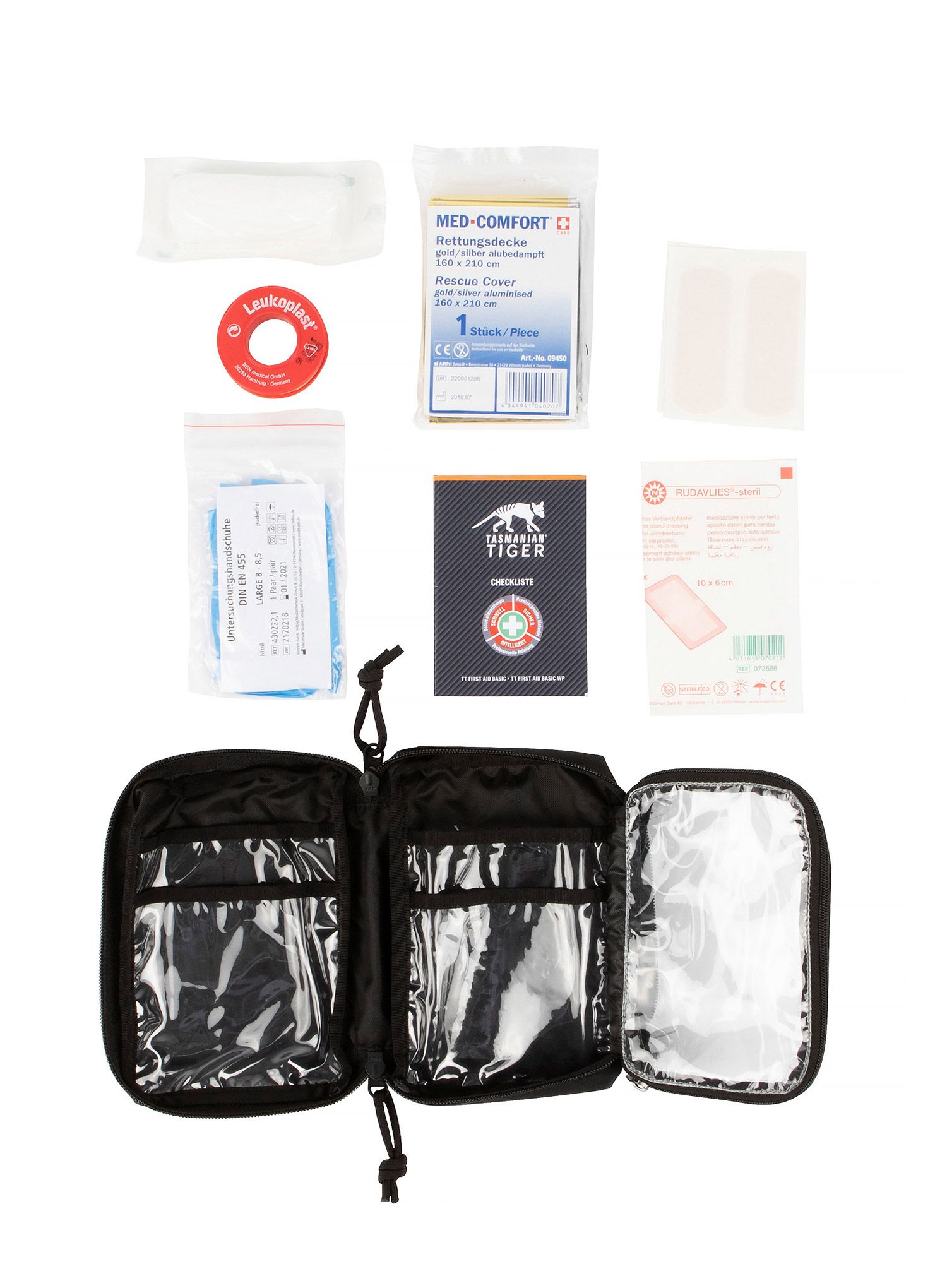 Komplet prve pomoči Tasmanian Tiger First Aid Basic - black