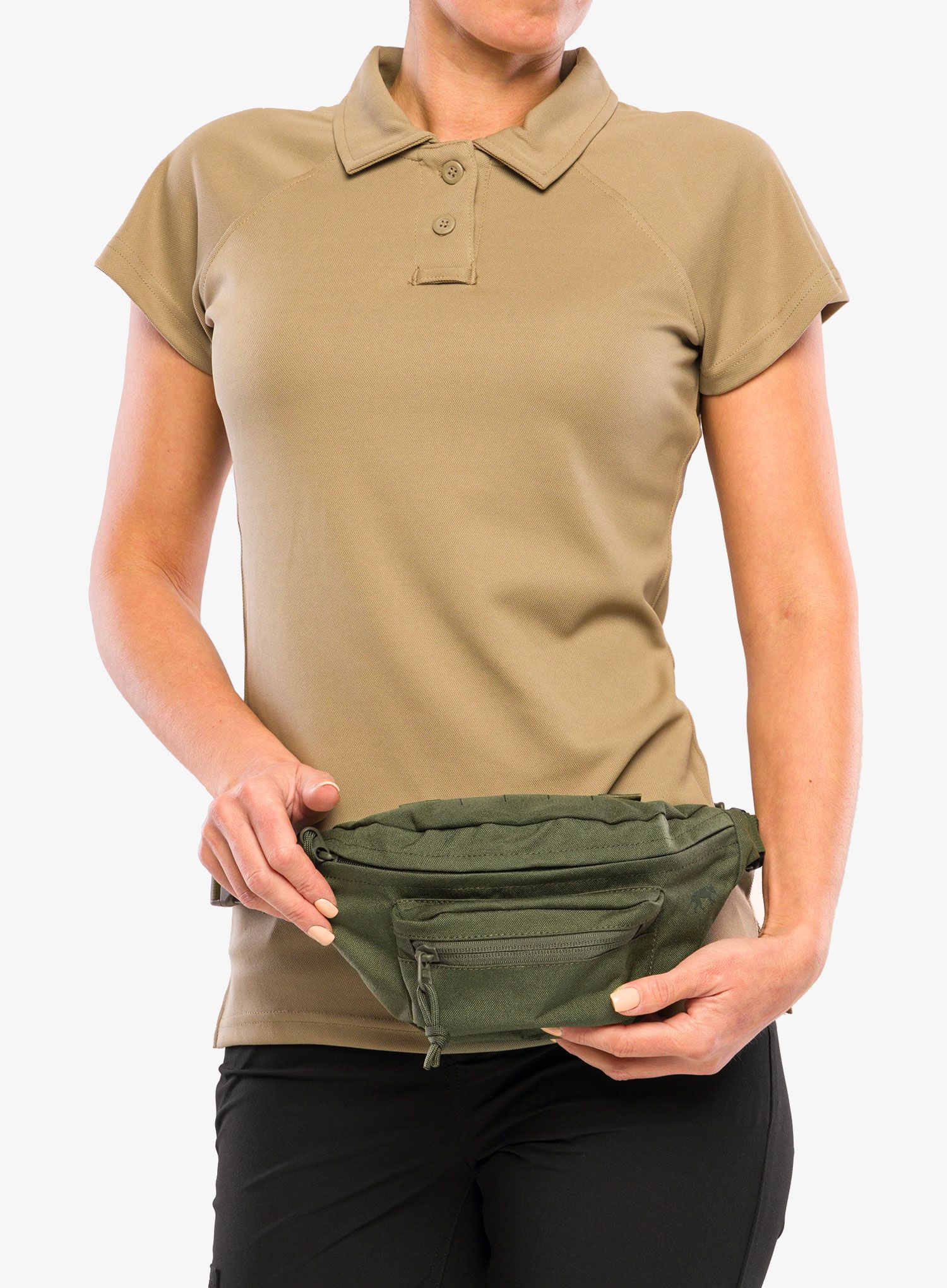 Torbica za okoli pasu Tasmanian Tiger Modular Hip Bag - olive