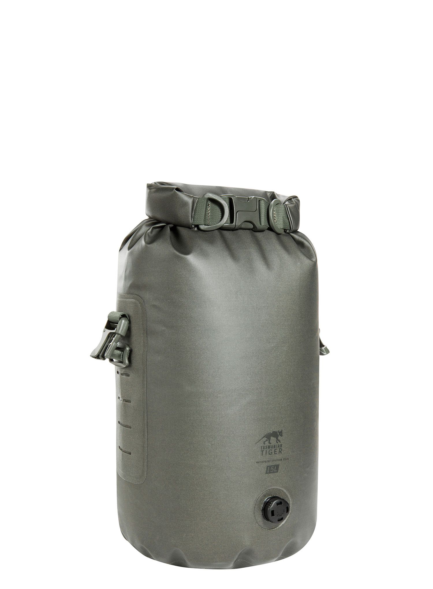 Nepremočljiva vreča Tasmanian Tiger Stuffbag WPV 15 l - stone grey olive
