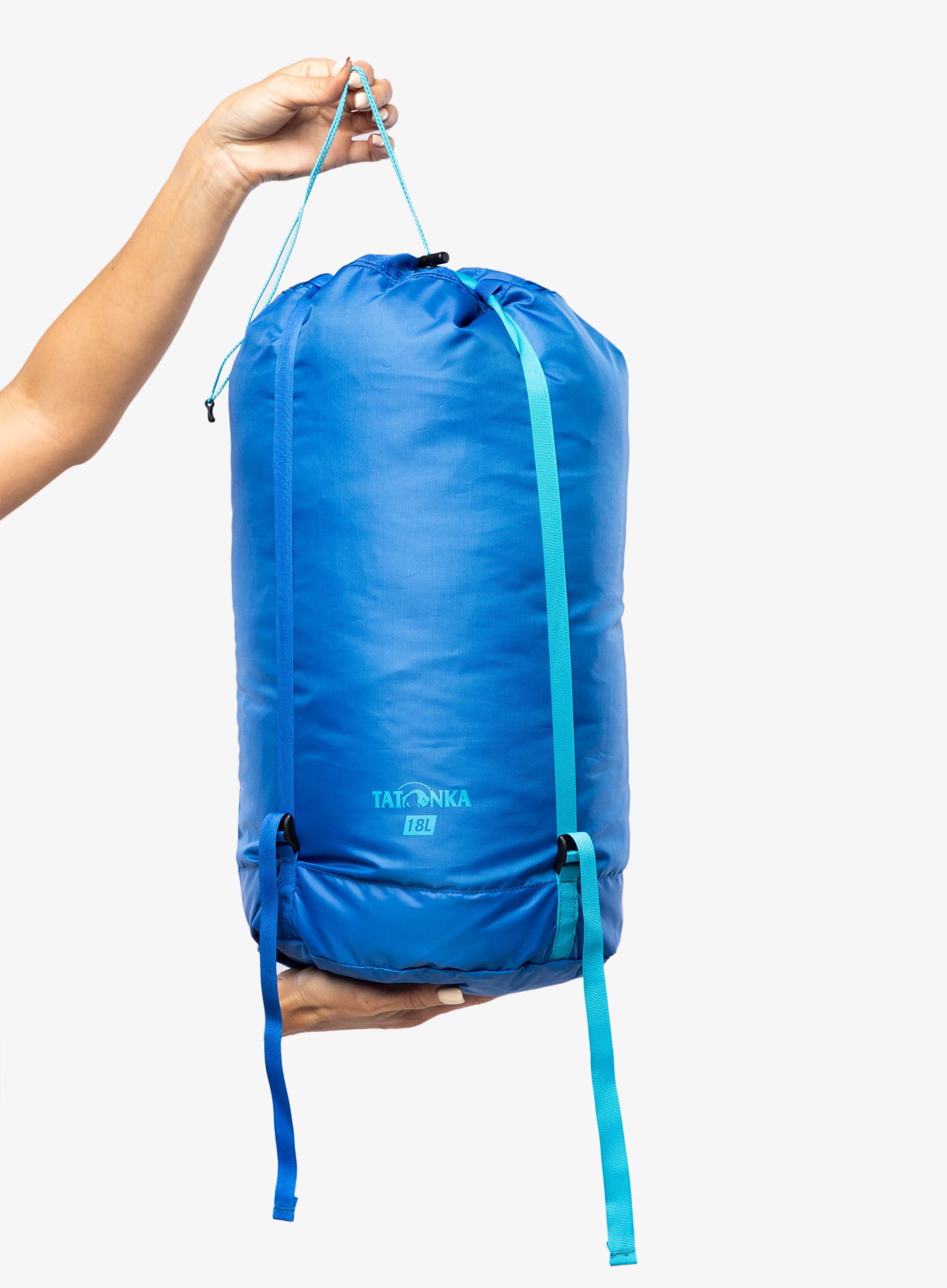 Kompresijska vreča Tatonka Compression Sack 18L - blue