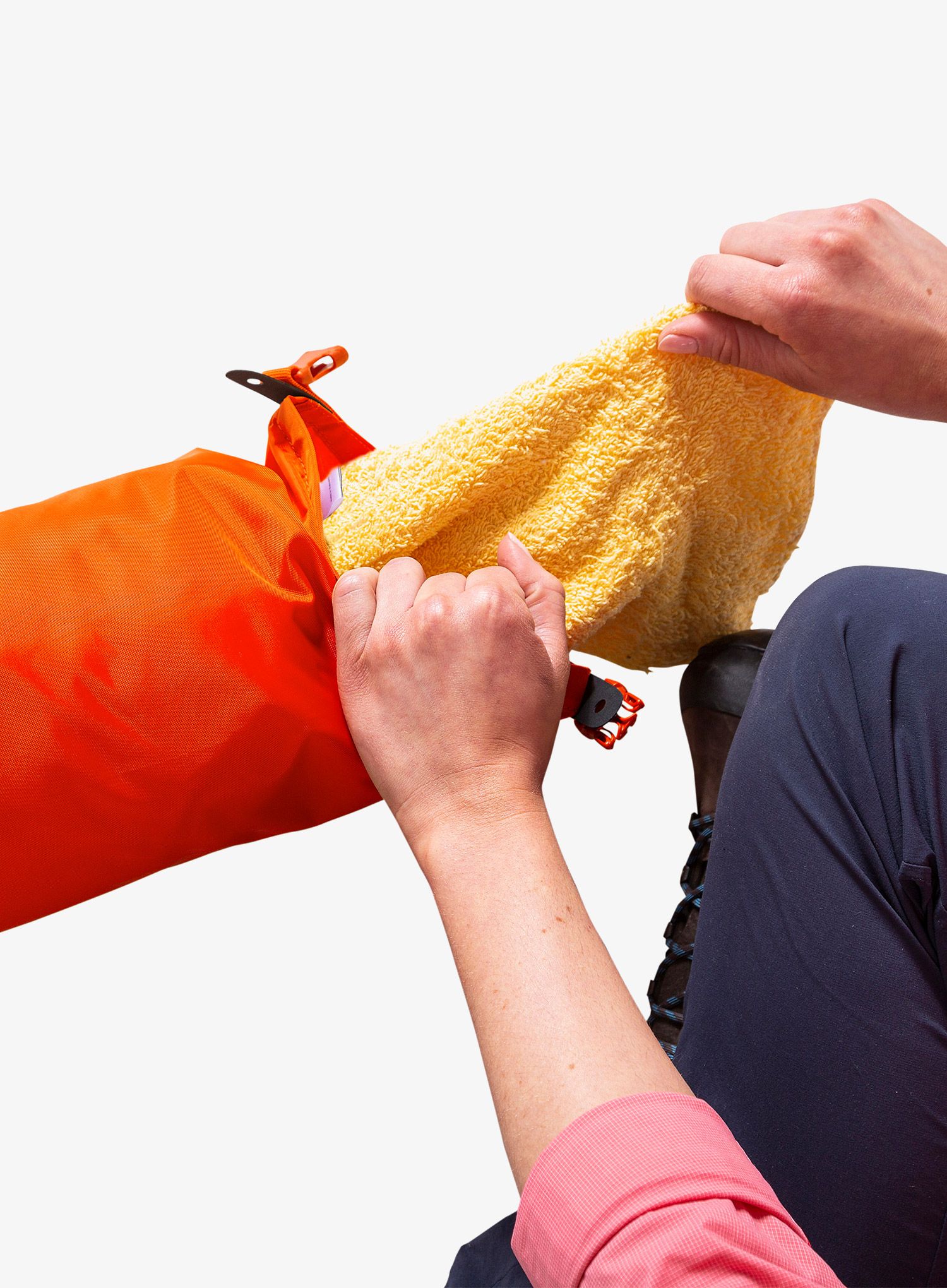 Nepremočljiva vreča Tatonka Dry Sack 4L - red orange