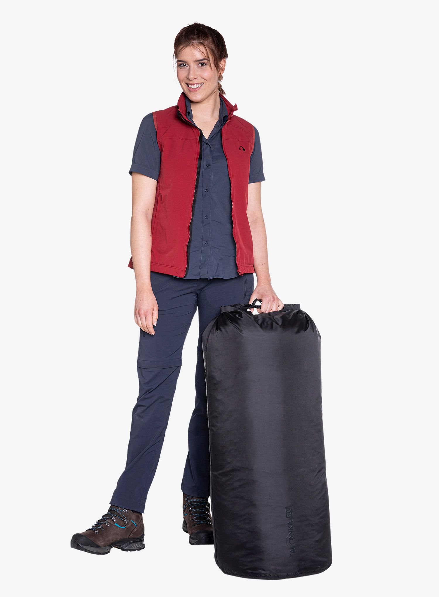 Nepremočljiva vreča Tatonka Dry Sack 80L - black