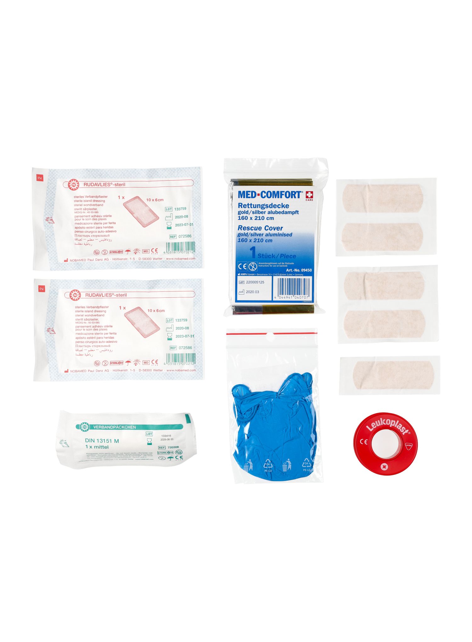 Komplet prve pomoči Tatonka First Aid Basic - black
