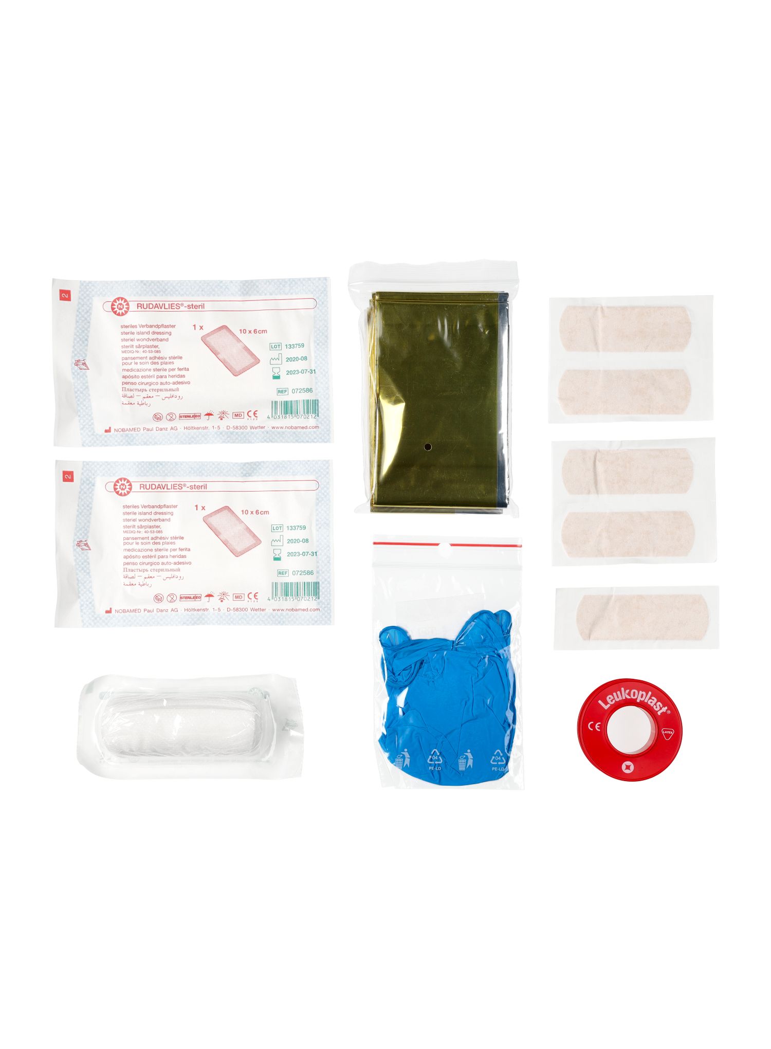 Komplet prve pomoči Tatonka First Aid Basic - black