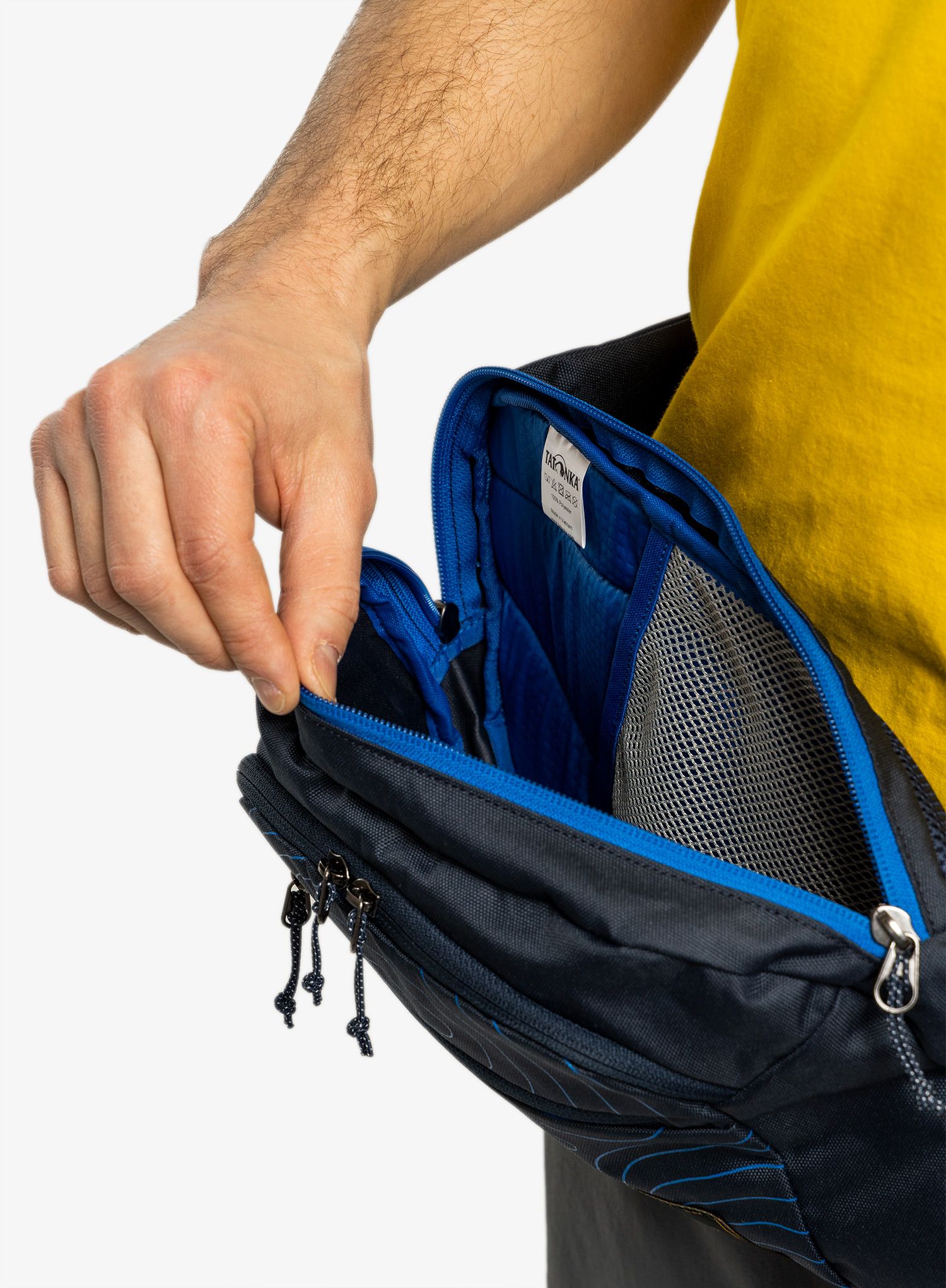 Torbica za okoli pasu Tatonka Hip Sling Pack - navy 