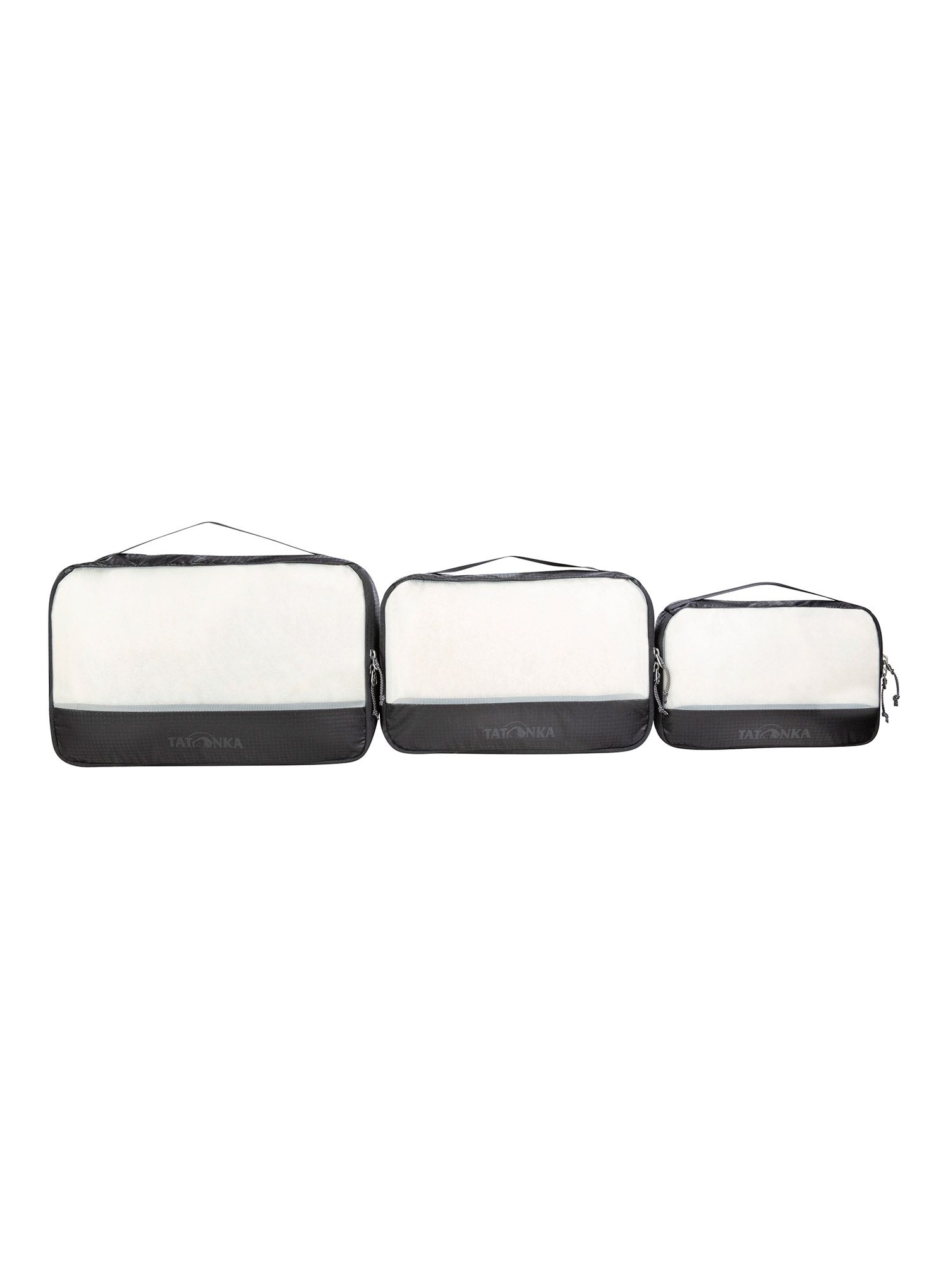 Komplet organizatorjev Tatonka Mesh Bag Set - black