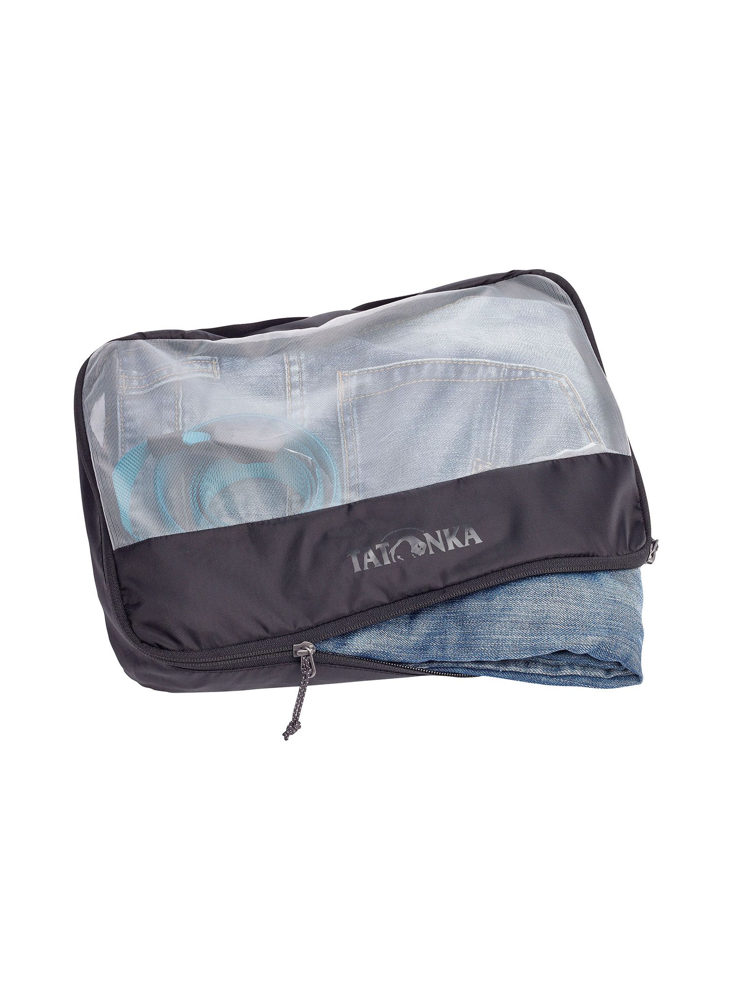 Komplet organizatorjev Tatonka Mesh Bag Set - black