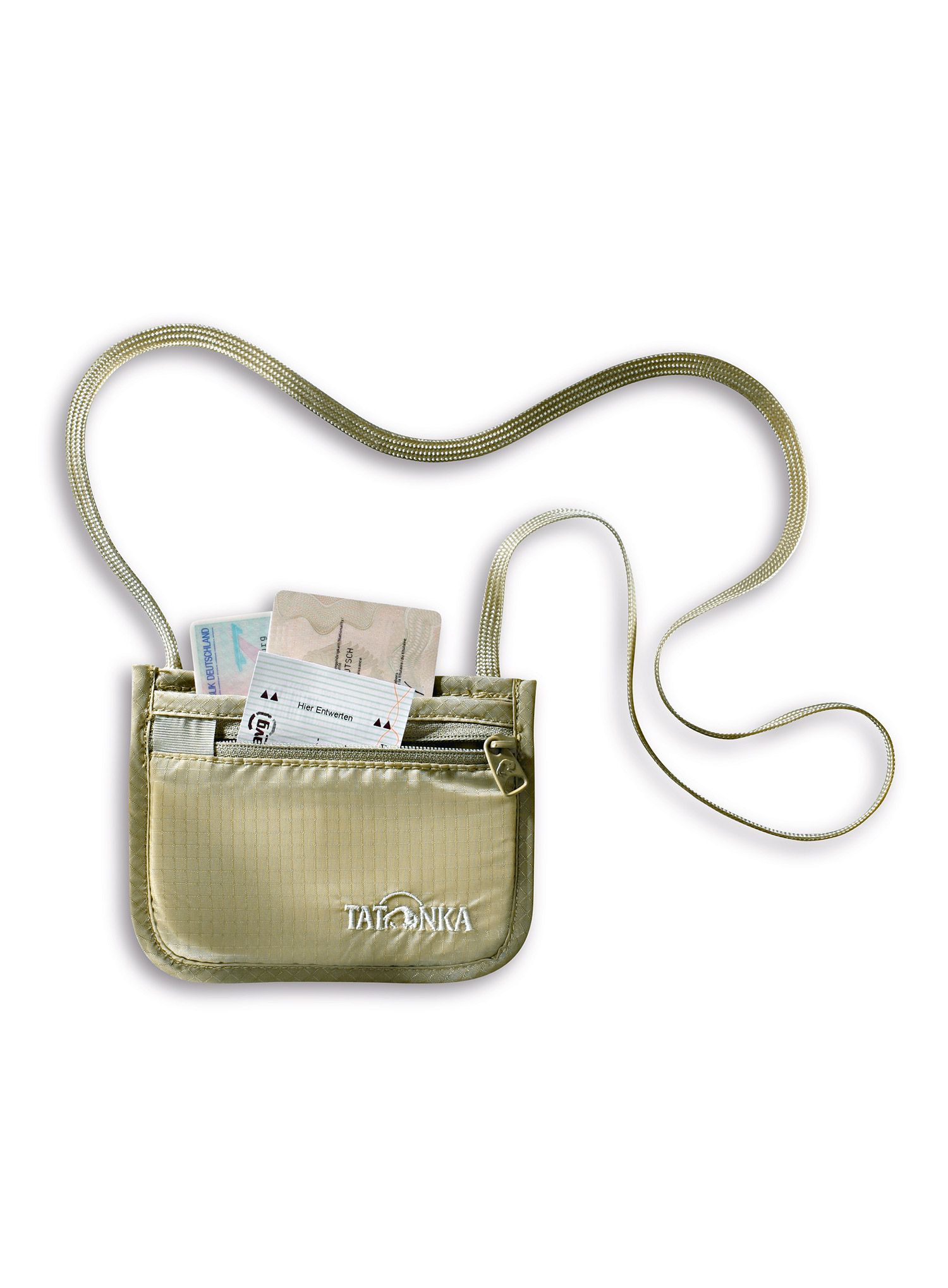Torbica za čez ramo Tatonka Skin ID Pocket - natural
