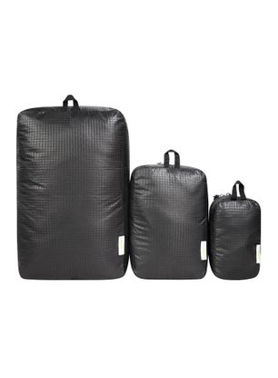 Komplet organizatorjev Tatonka Stuffsack Zip Set III - black