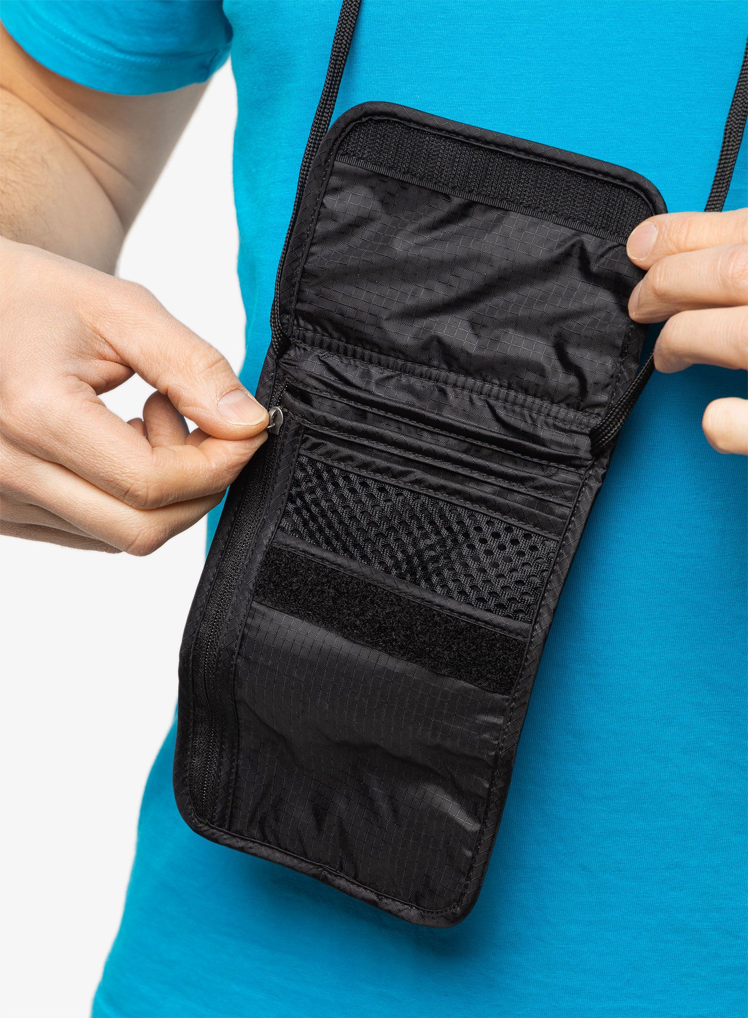 Torbica za čez ramo Tatonka Skin Neck Pouch - black
