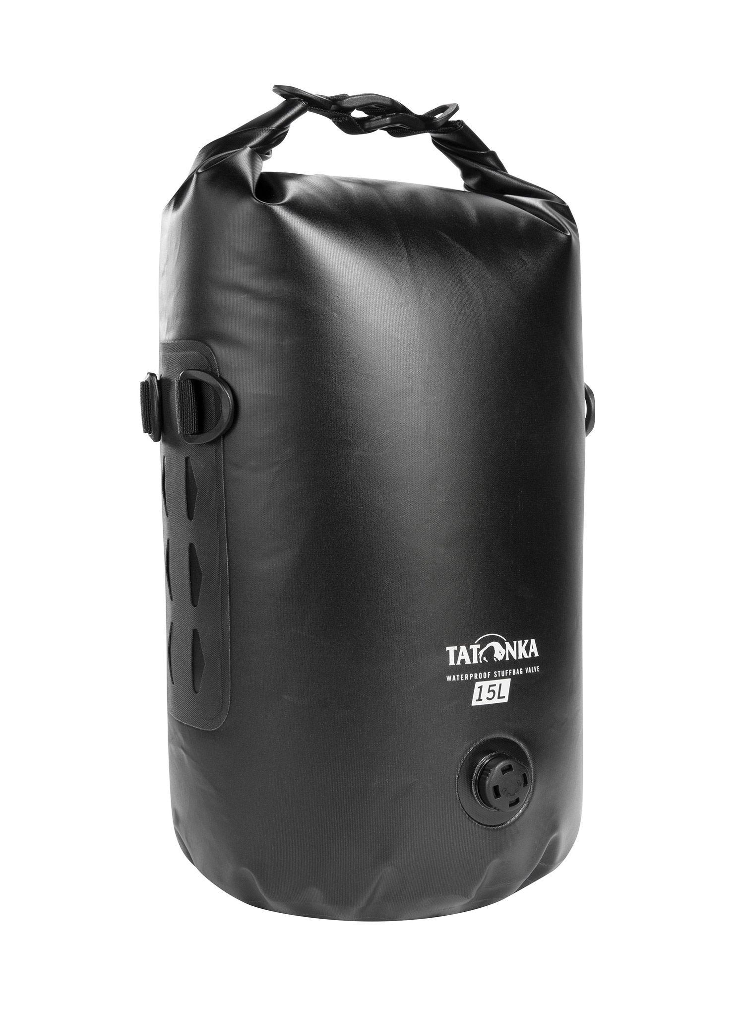Nepremočljiva vreča Tatonka Wp Stuffbag Valve 15 l - black