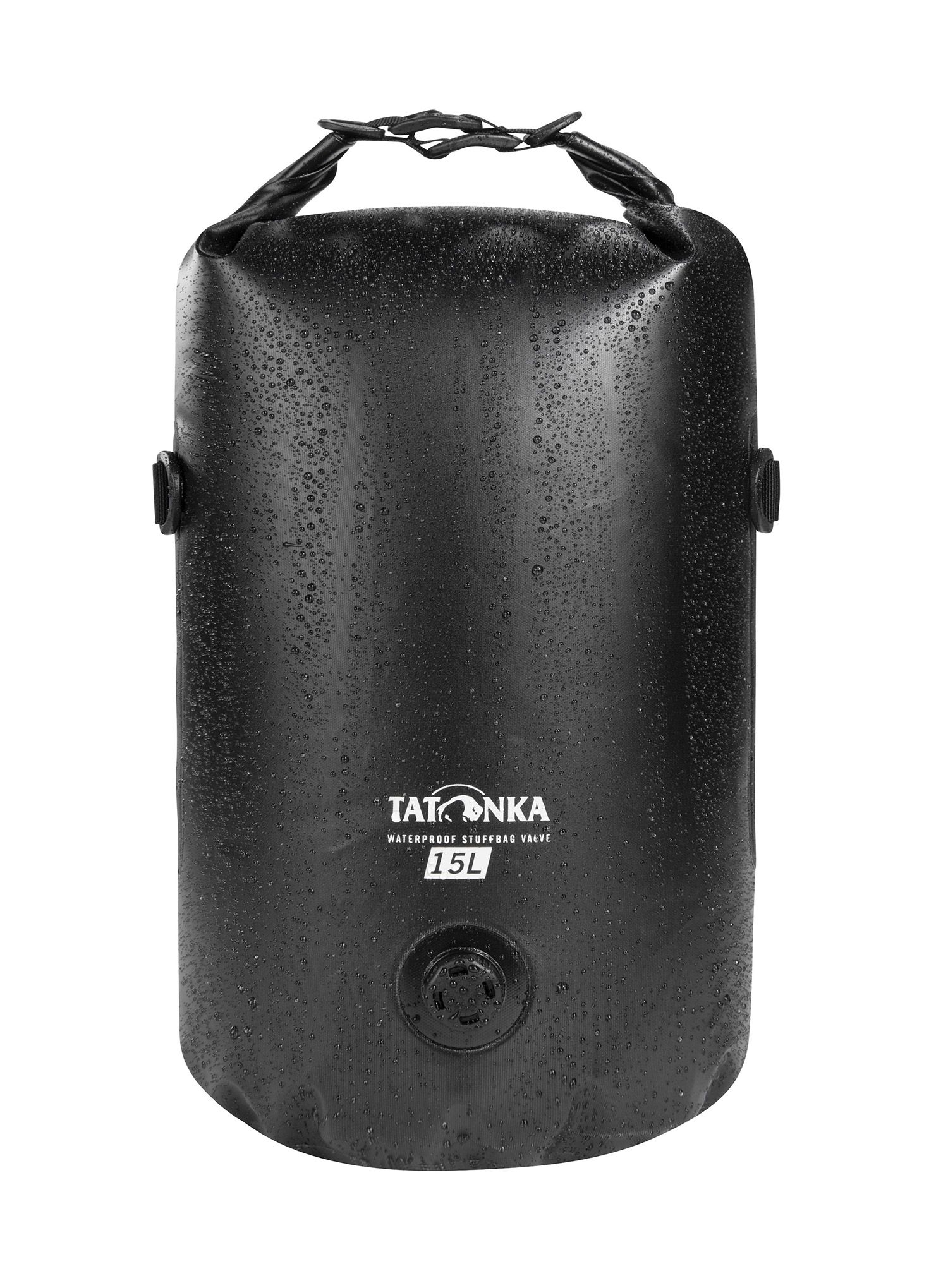 Nepremočljiva vreča Tatonka Wp Stuffbag Valve 15 l - black