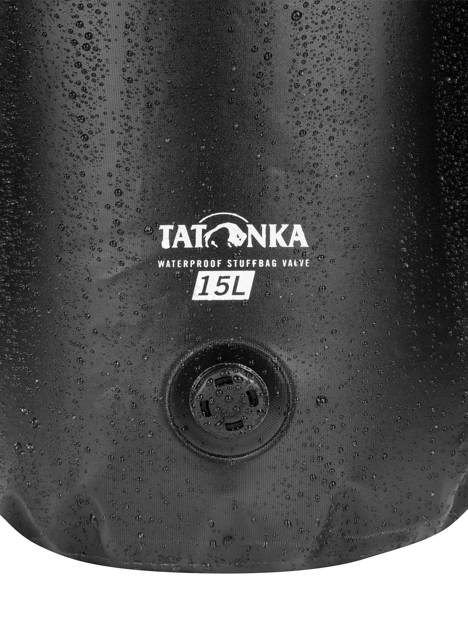 Nepremočljiva vreča Tatonka Wp Stuffbag Valve 15 l - black