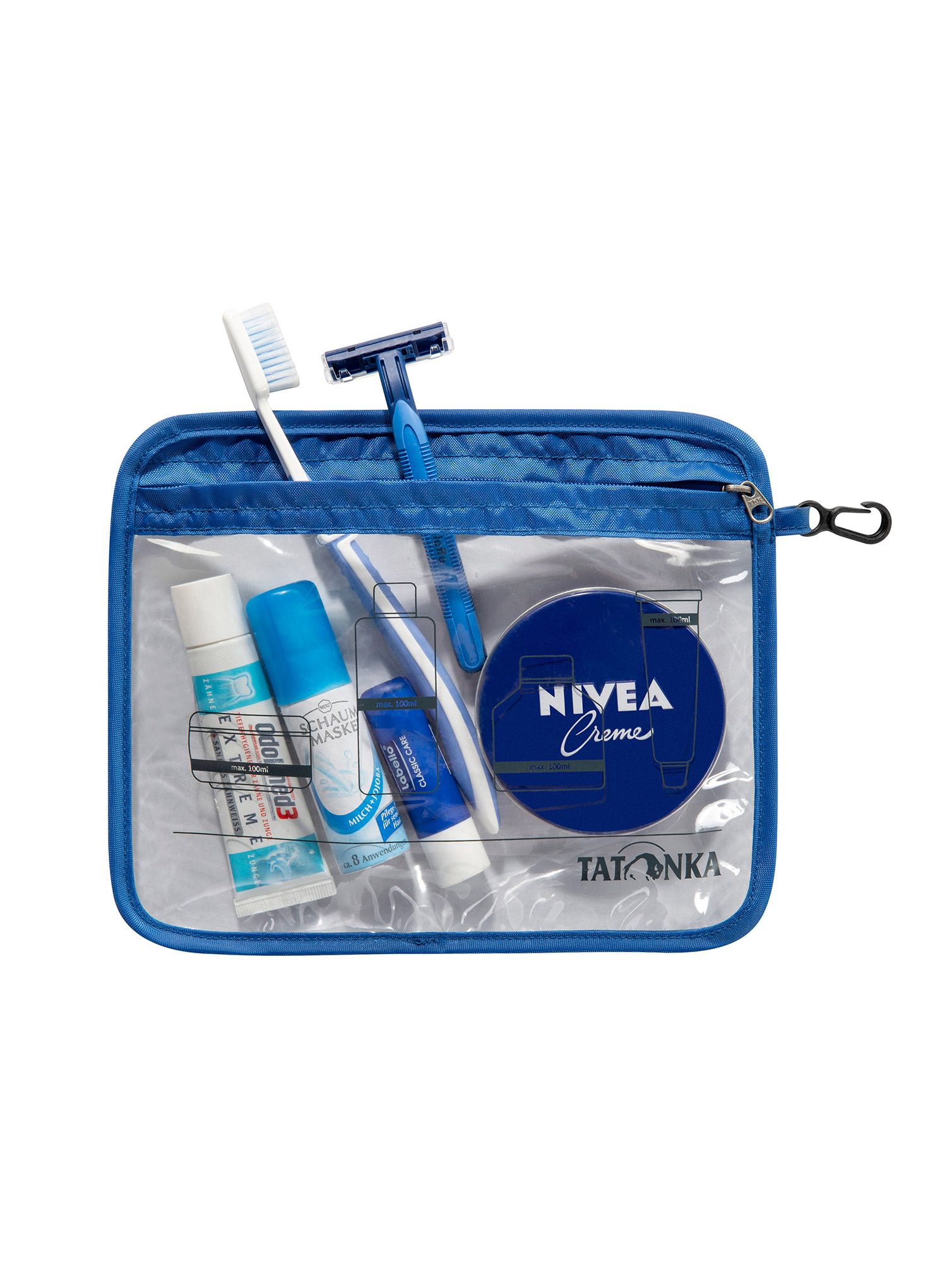 Potovalni organizator Tatonka Zip Flight Bag A5 - blue