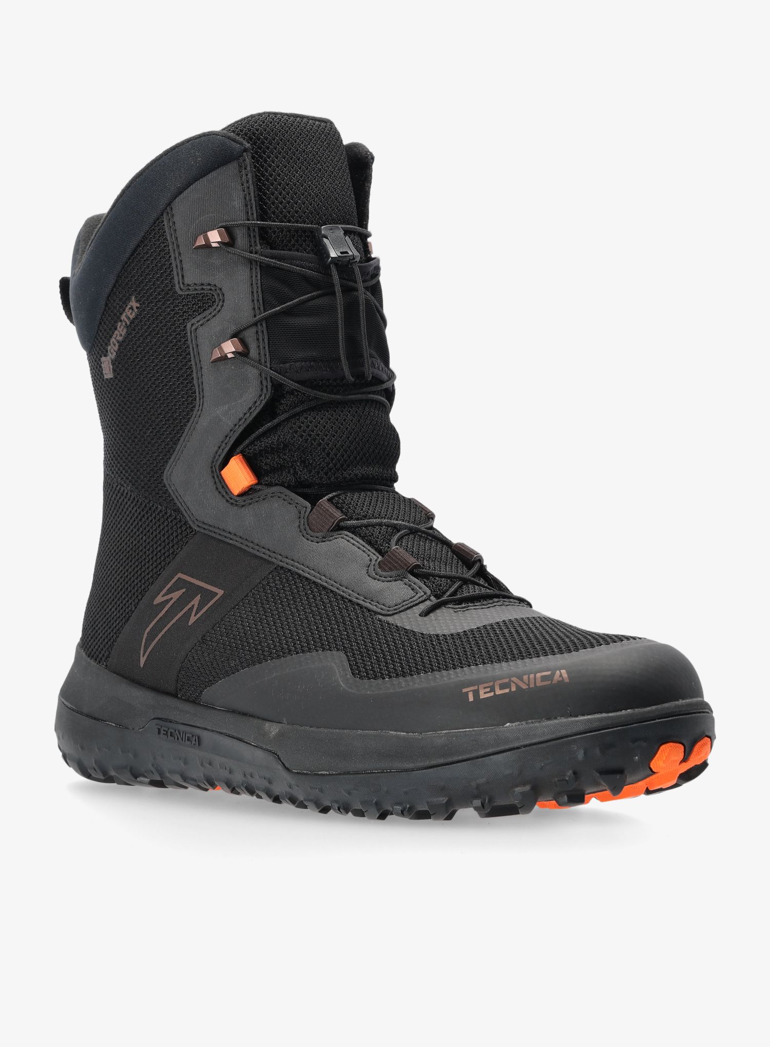 Moški pohodniški čevlji Tecnica Argos GTX - black/true lava