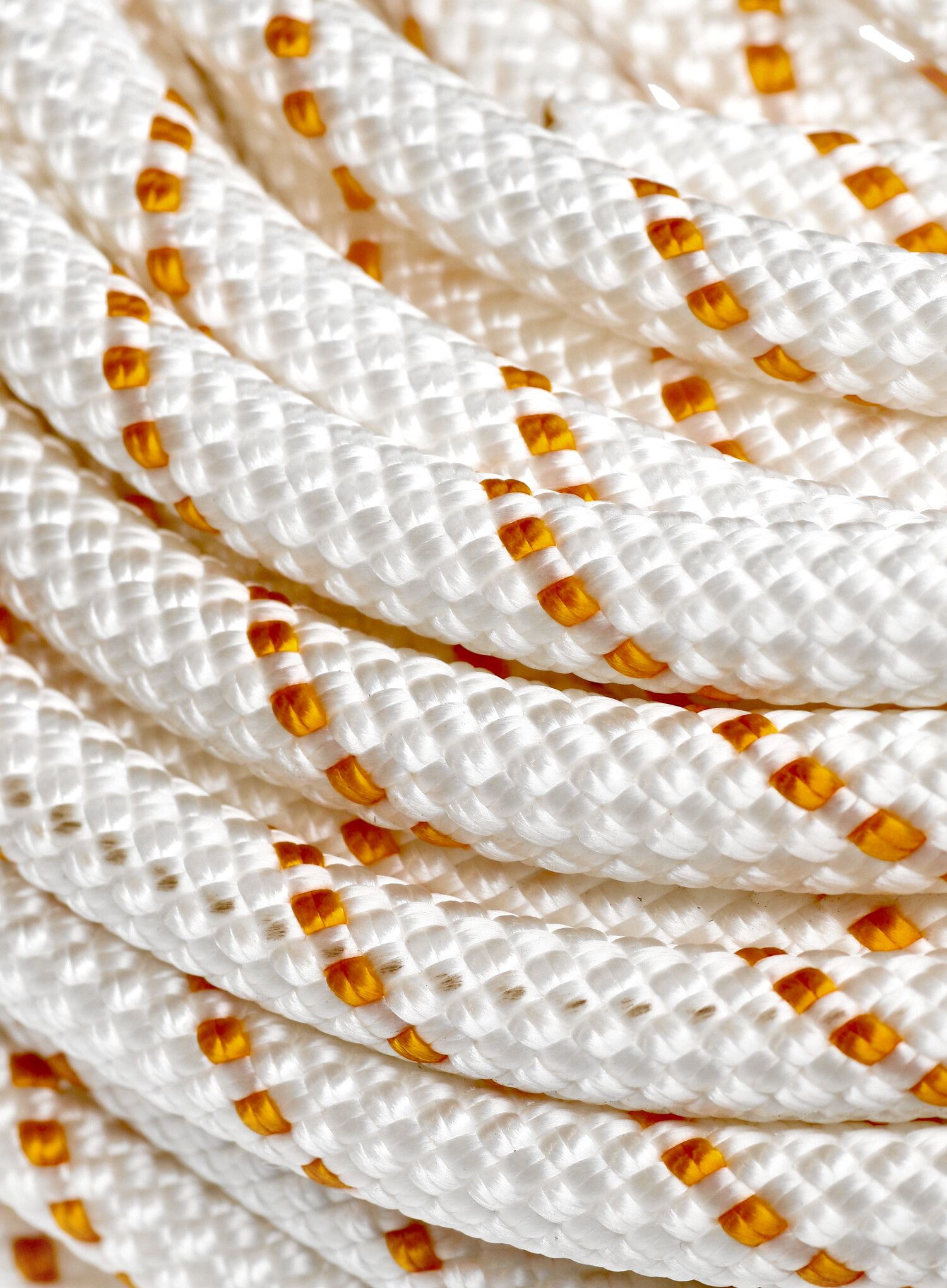 Statična vrv Tendon Speleo 9 mm - white/orange