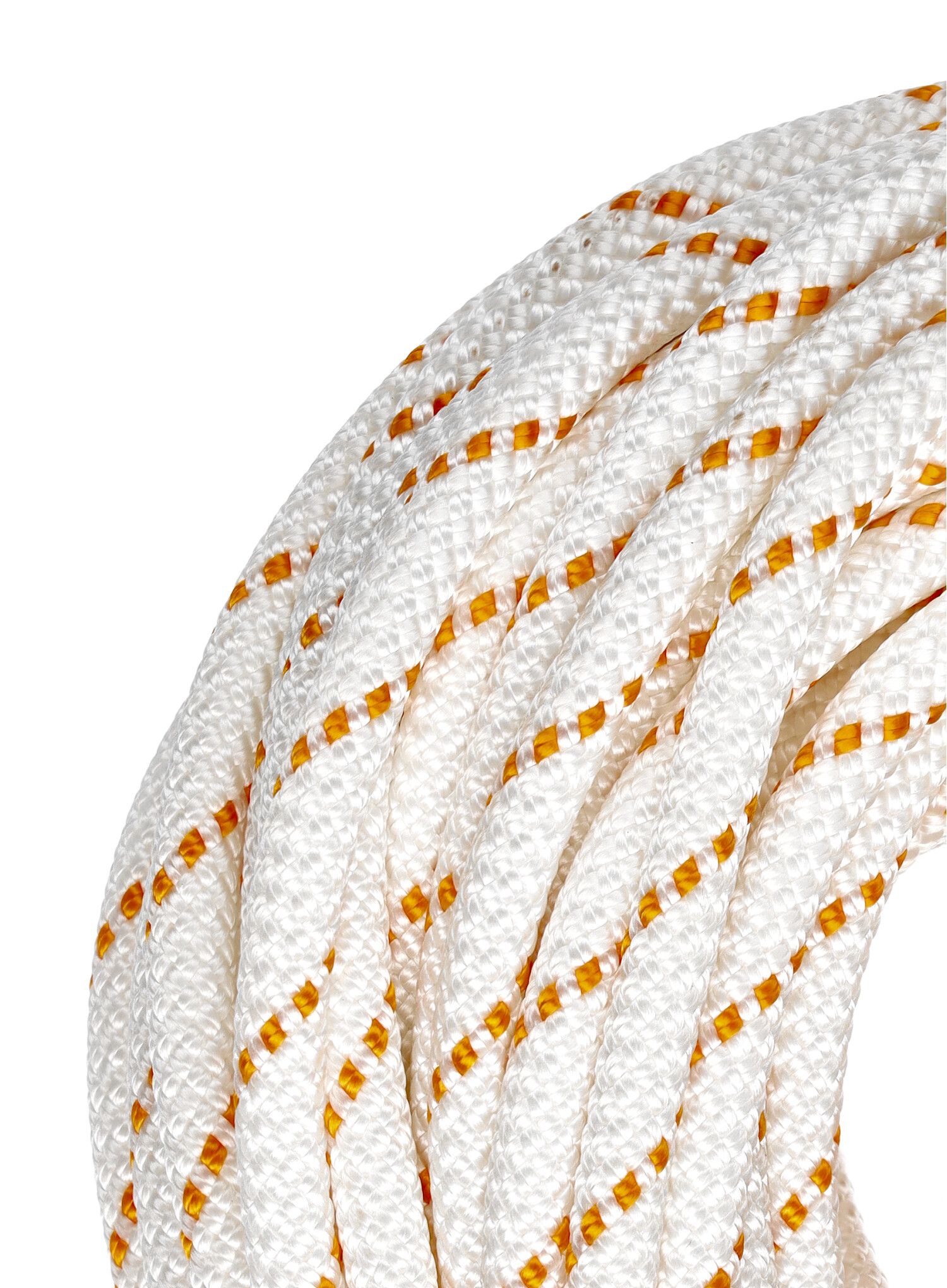 Statična vrv Tendon Speleo 9 mm - white/orange