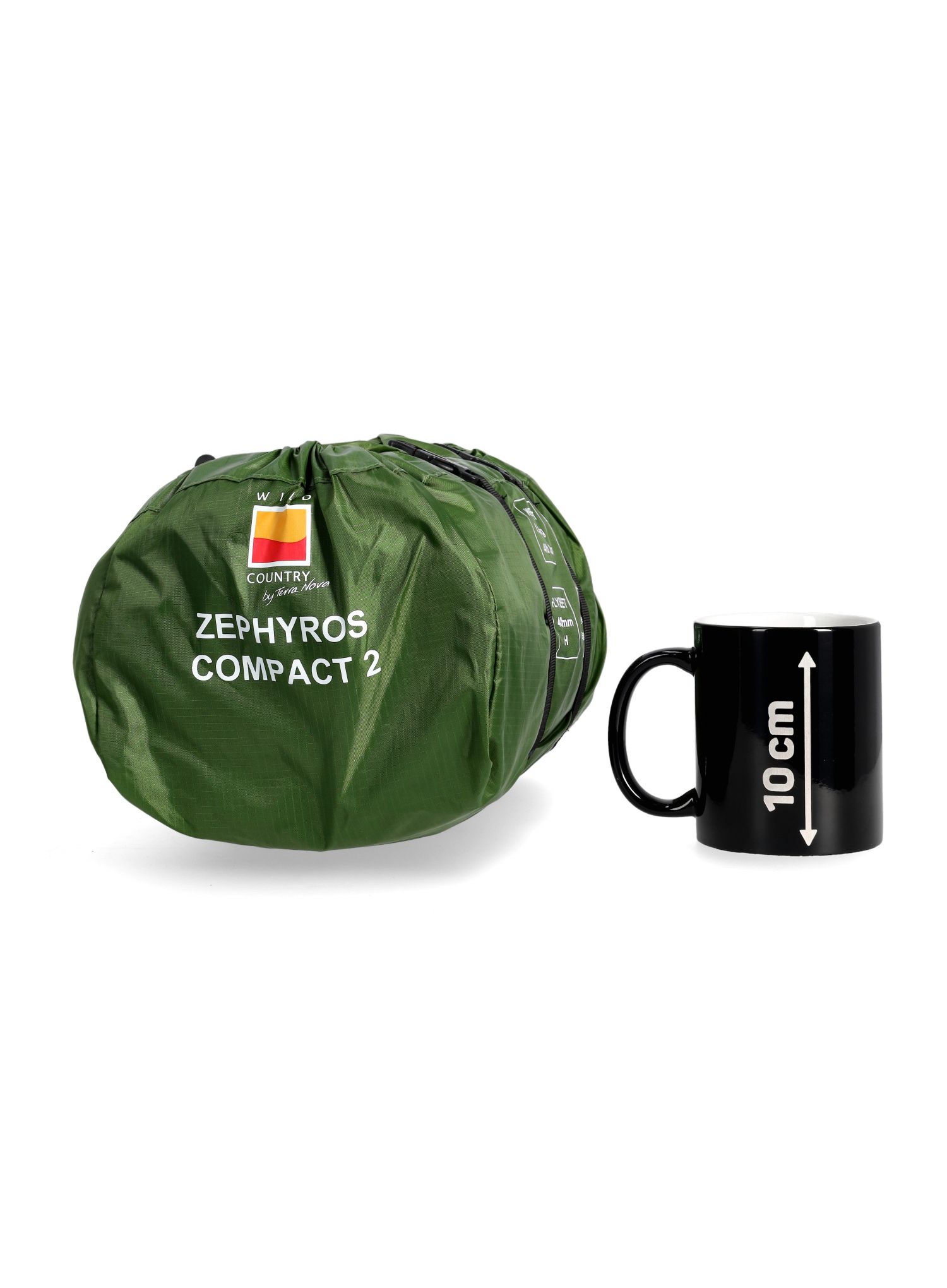 Šotor za dve osebi Terra Nova Zephyros Compac - cactus green