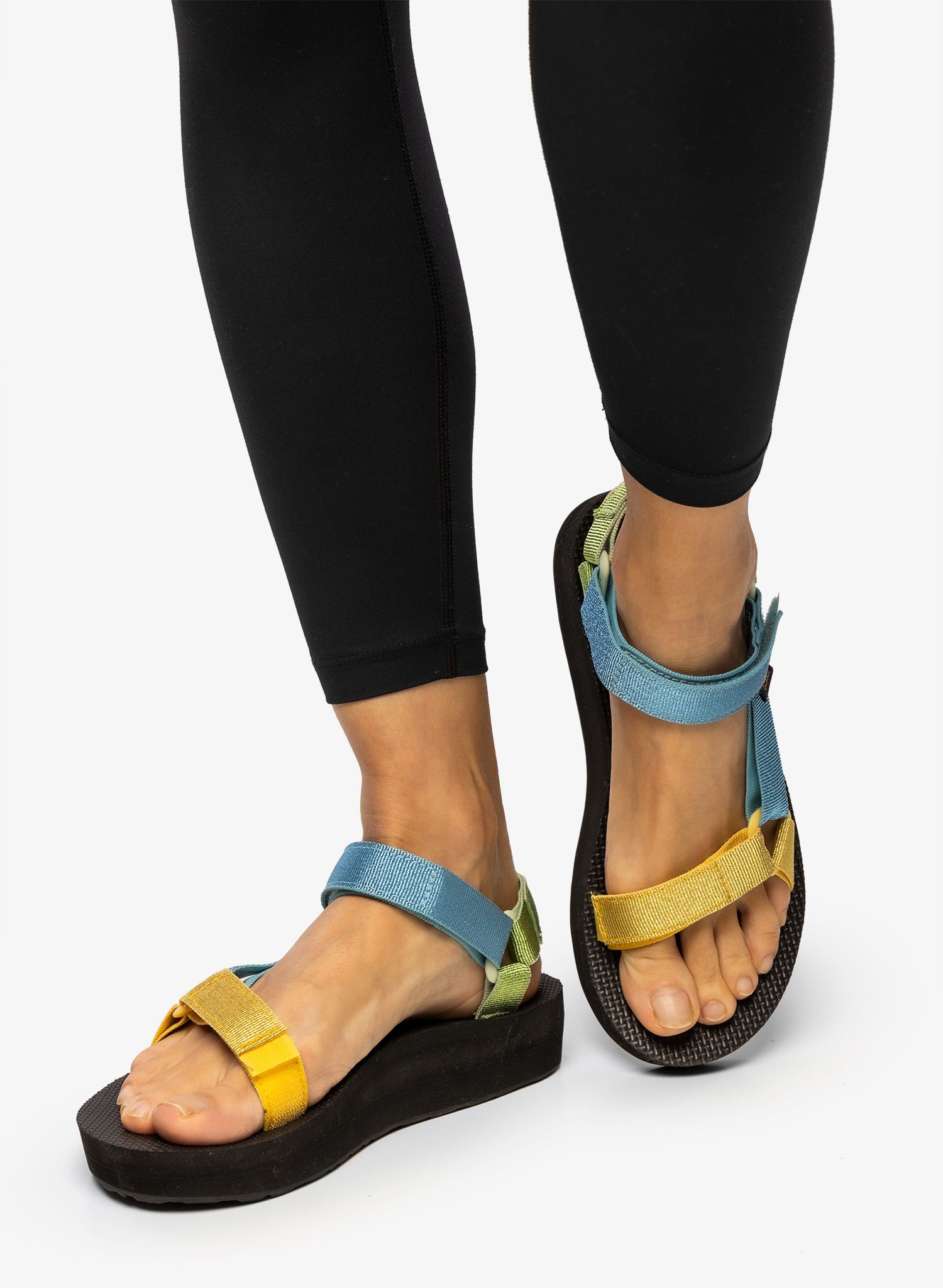 Ženski sandali Teva Midform Universal - metallic blue multi
