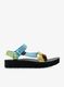 Ženski sandali Teva Midform Universal - metallic blue multi