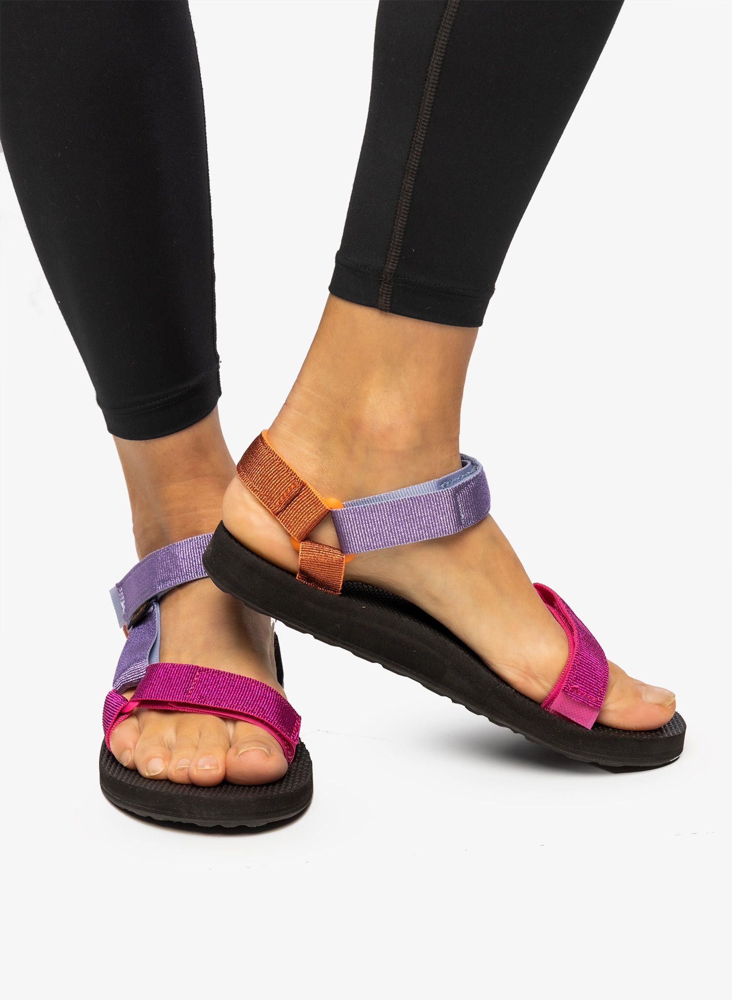 Ženski sandali Teva Original Universal - metallic pink multi