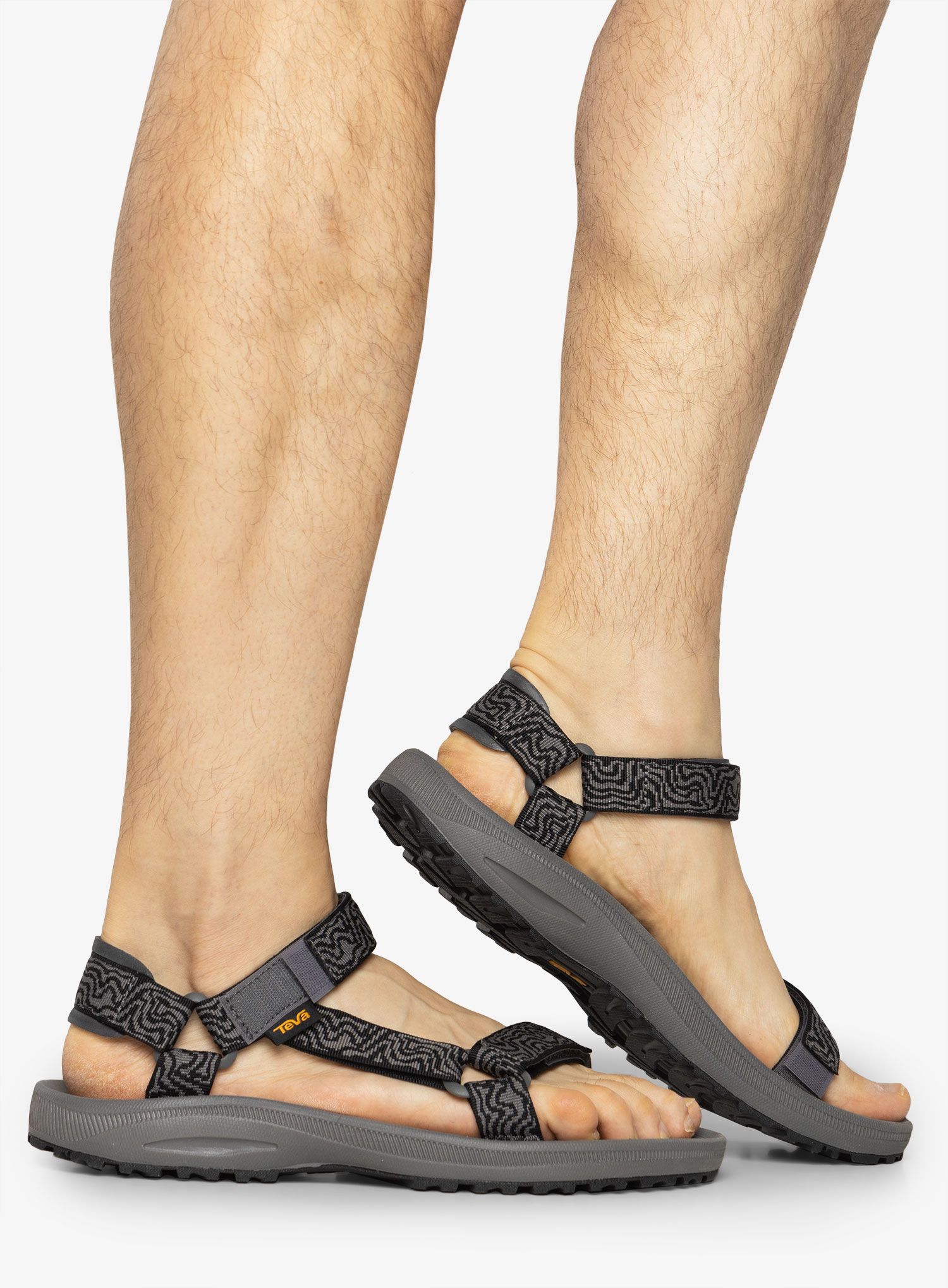 Pohodniški sandali Teva Winsted - layered rock black/grey