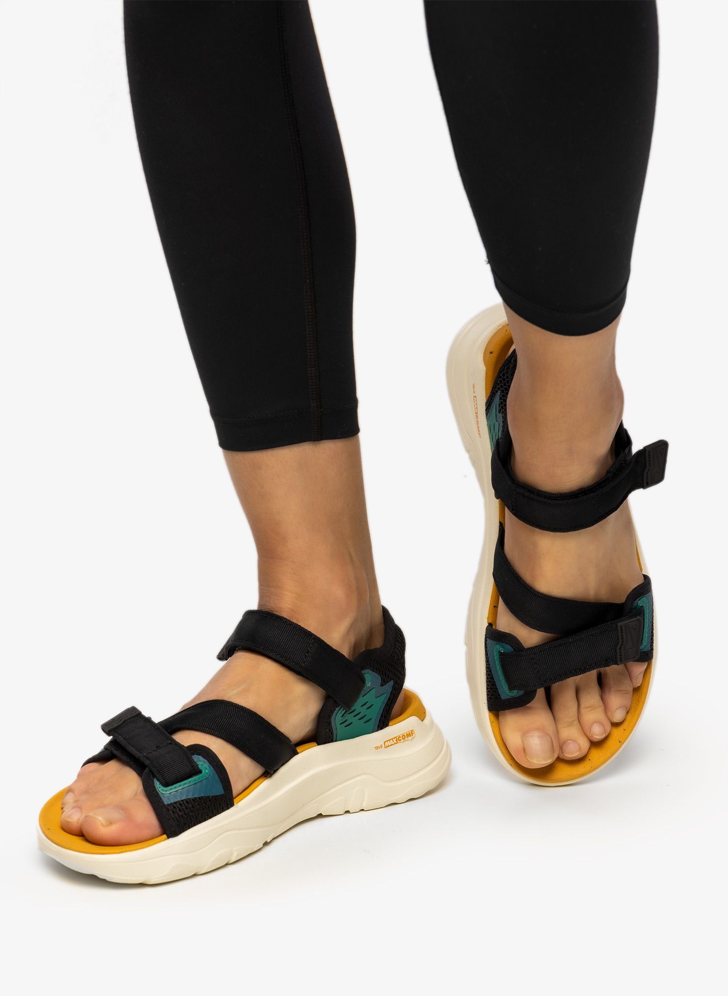 Ženski sandali Teva Zymic - black/sunflower