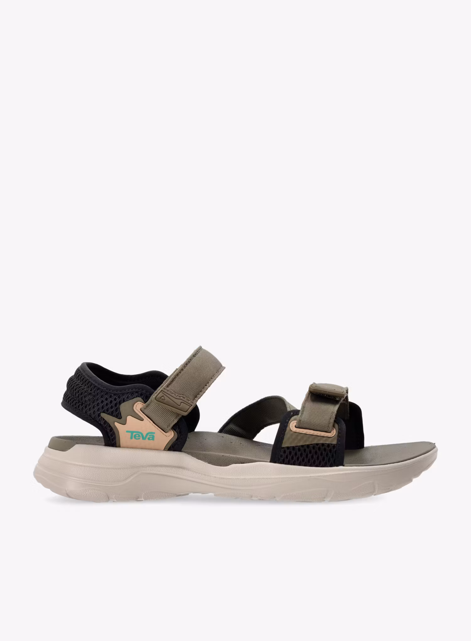 Moški sandali Teva Zymic - dark olive/teal green