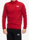 Flis The North Face 100 Glacier 1/4 Zip - garnet red