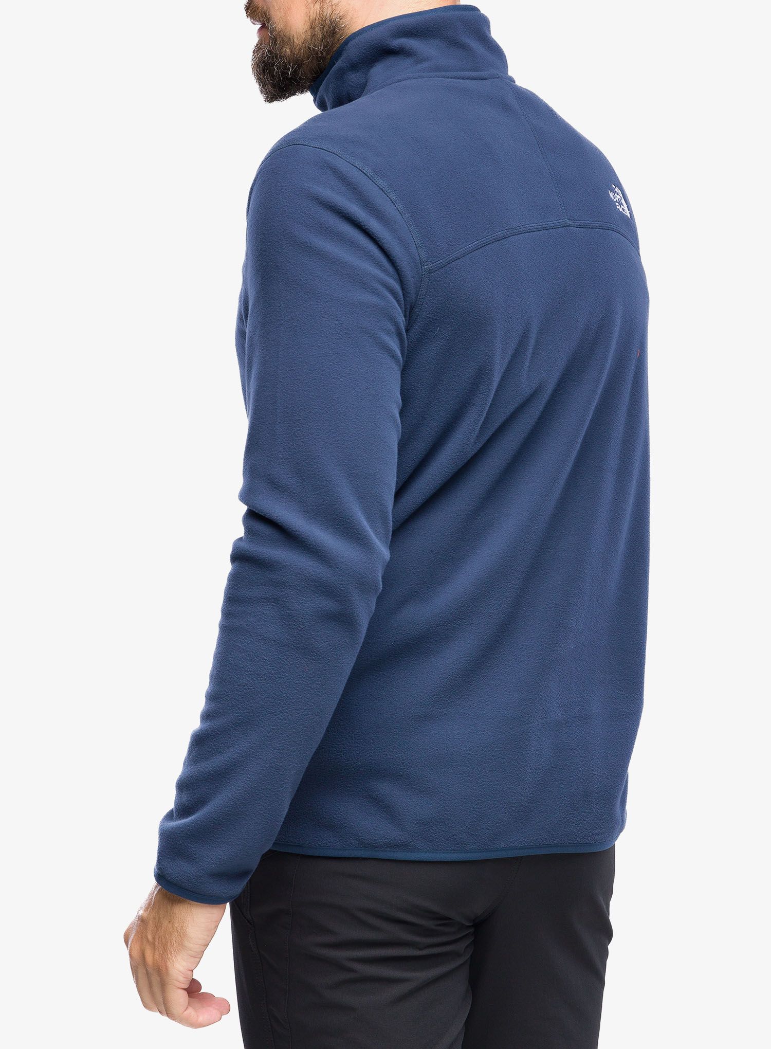 Flis The North Face 100 Glacier 1/4 Zip - summit navy