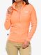 Ženski flis The North Face 100 Glacier FZ - bright cantaloupe