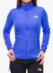 Ženski flis The North Face 100 Glacier FZ - solar blue
