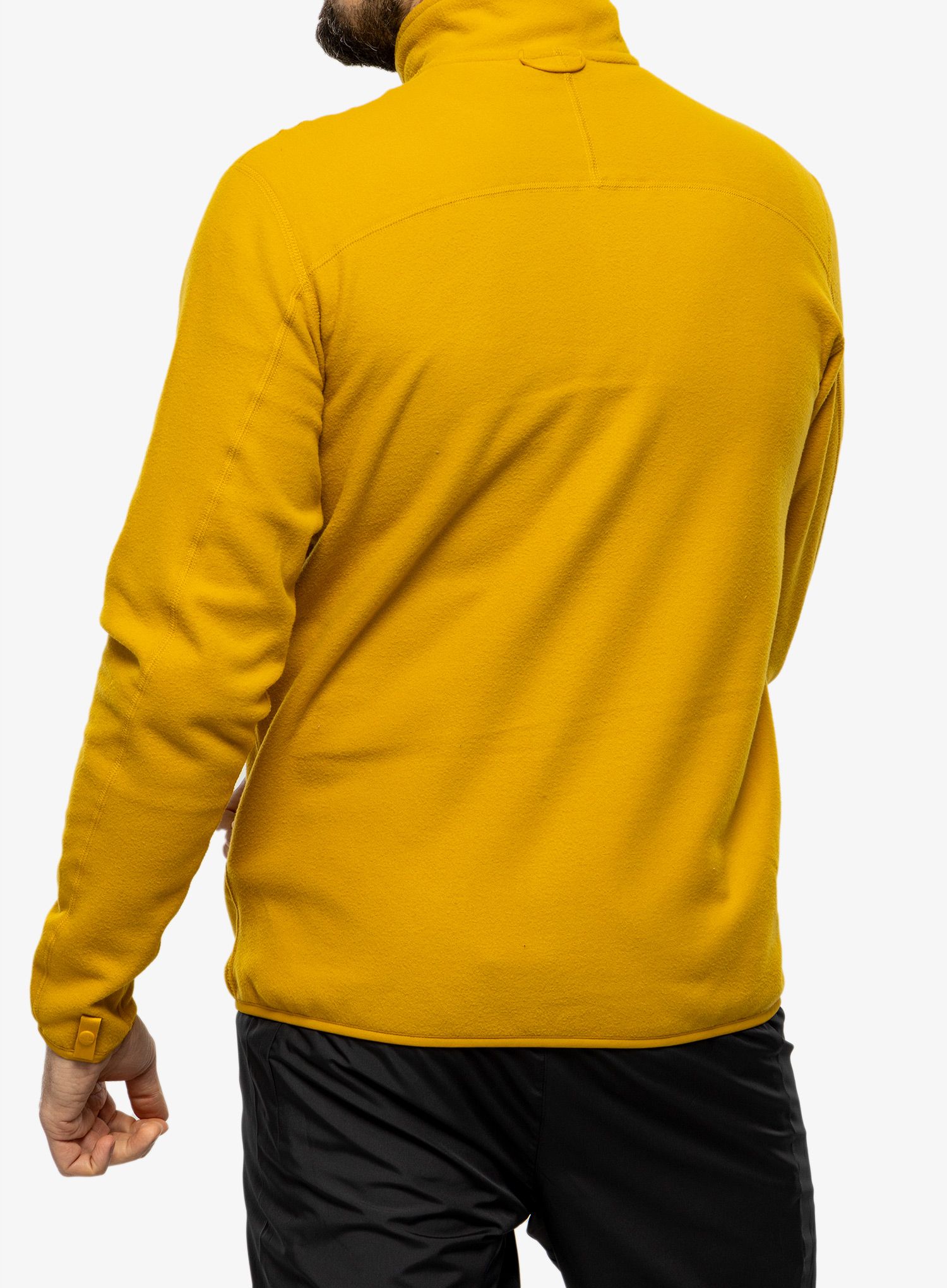 Puloverji brez kapuce The North Face 100 Glacier Full Zip - yellow